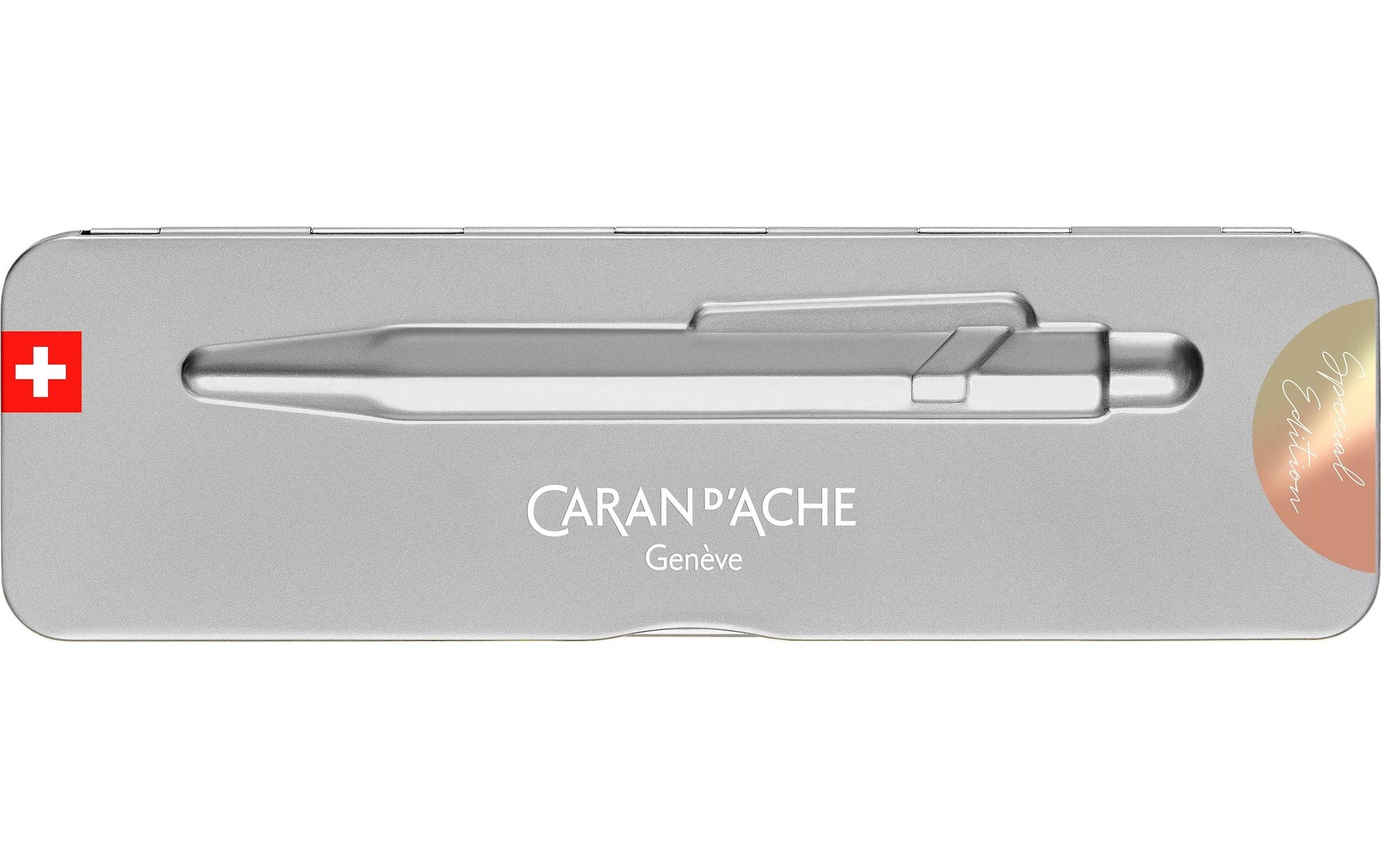 Caran d-Ache Kugelschreiber – Sonnenstein Rosa, Aluminium