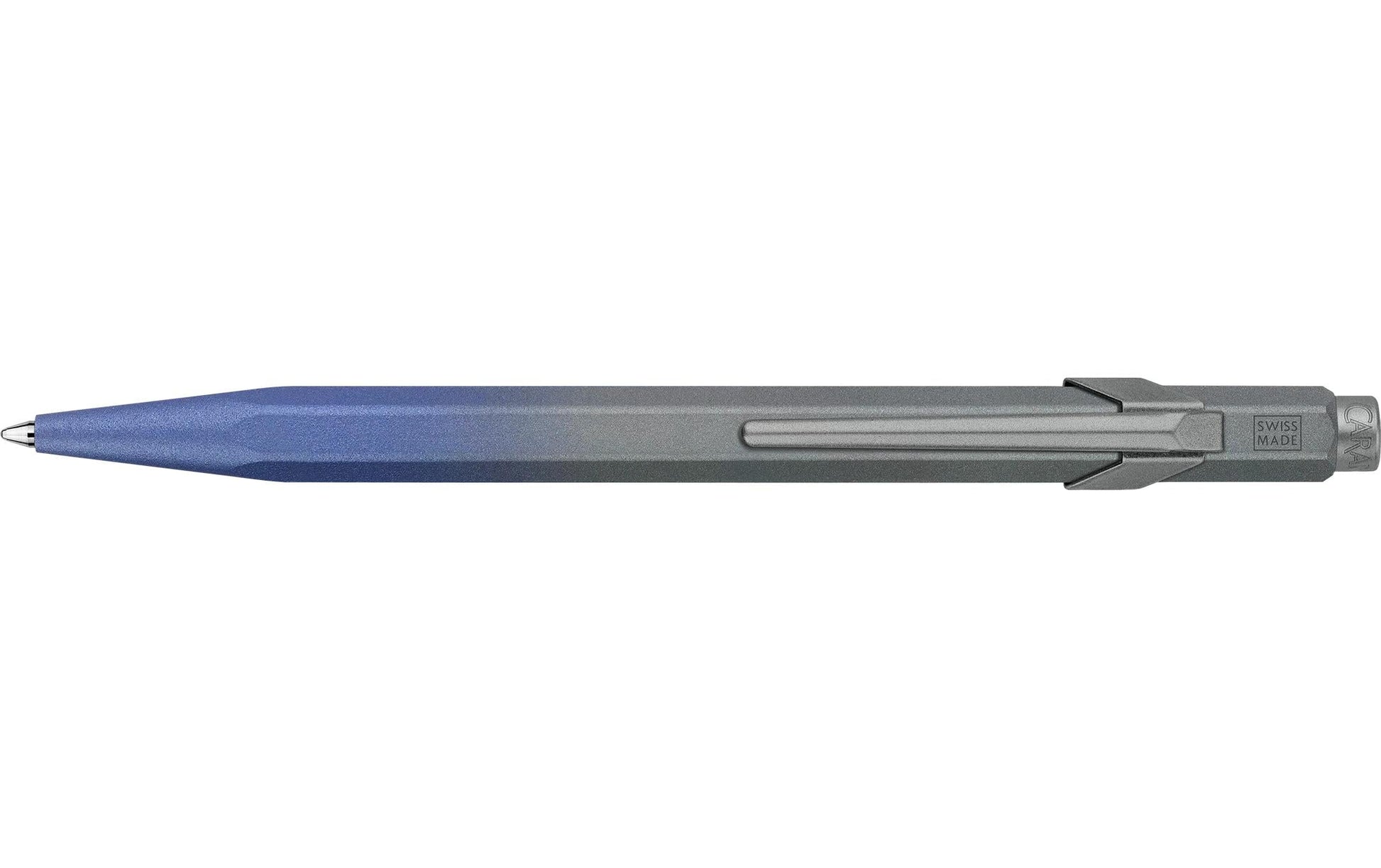 Caran d-Ache Caran d'Ache Kugelschreiber – sturmblau, Aluminium
