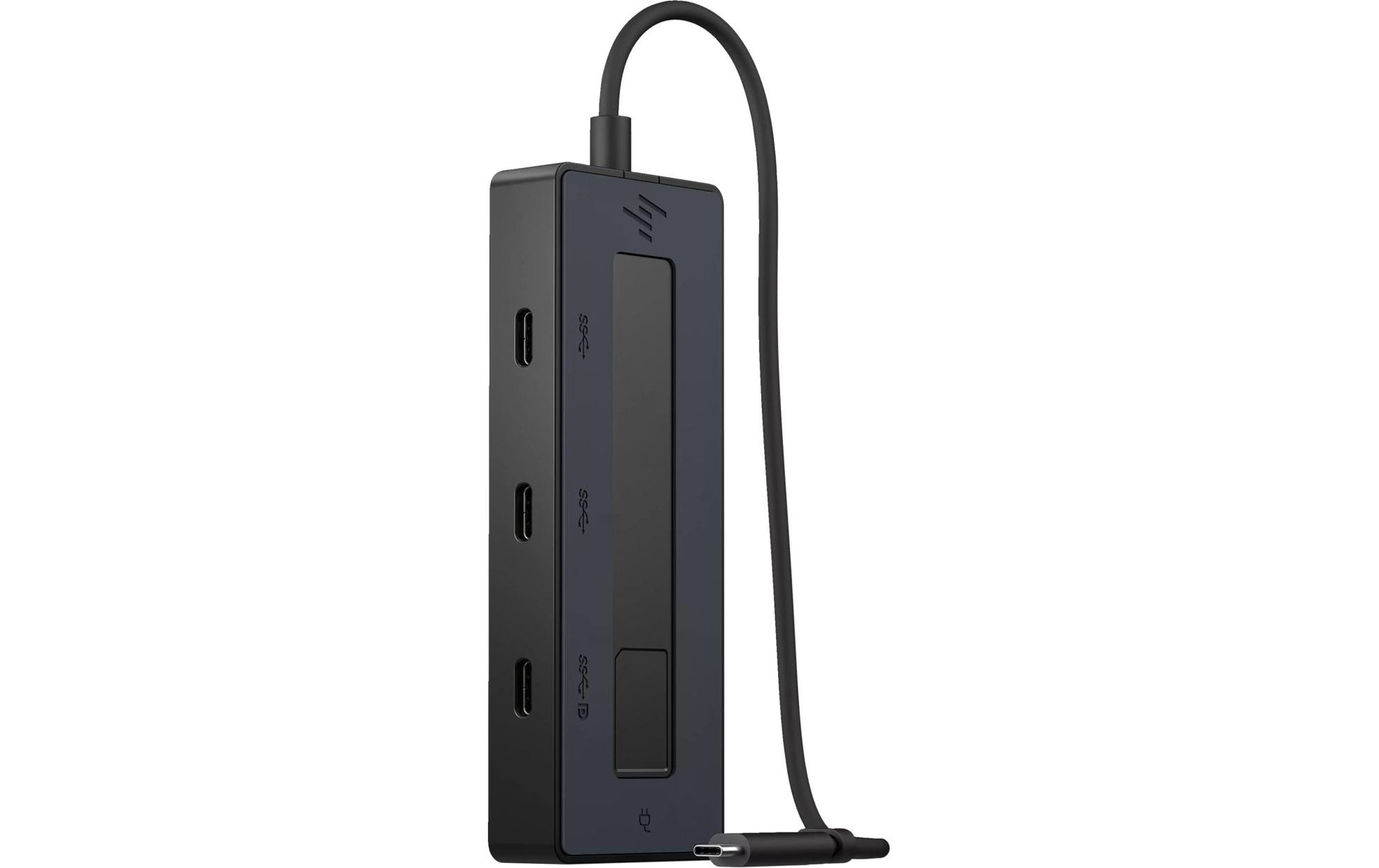 HP Multiport-Adapter – USB-C, 1× DP, 4× USB-C, 65 W PD, für Windows/Mac/ChromeOS