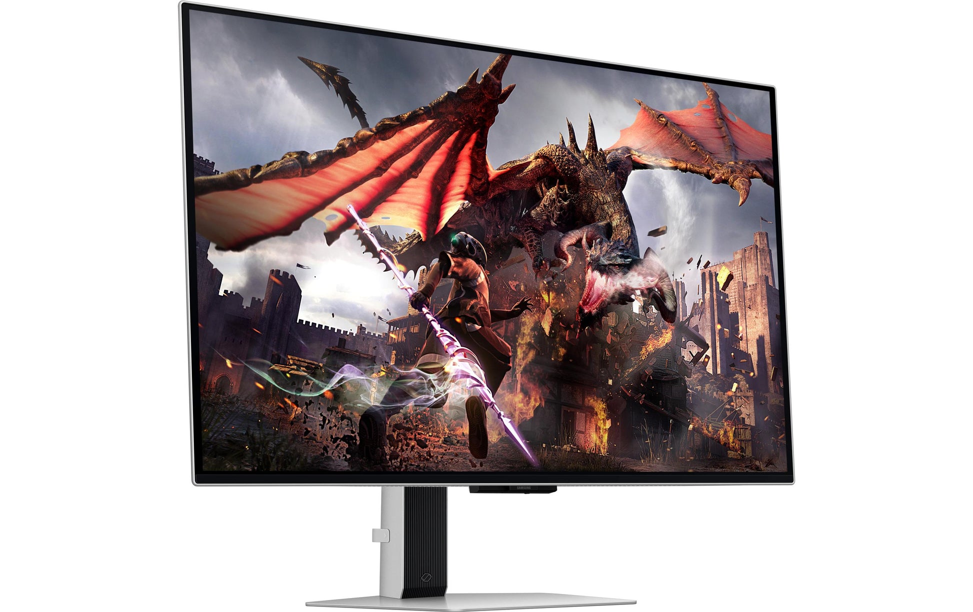 Samsung LS32DG800SUXEN – Monitor, 32", OLED, 240 Hz, 250 cd/m², FreeSync Premium Pro, VESA 100 × 100, Schwarz