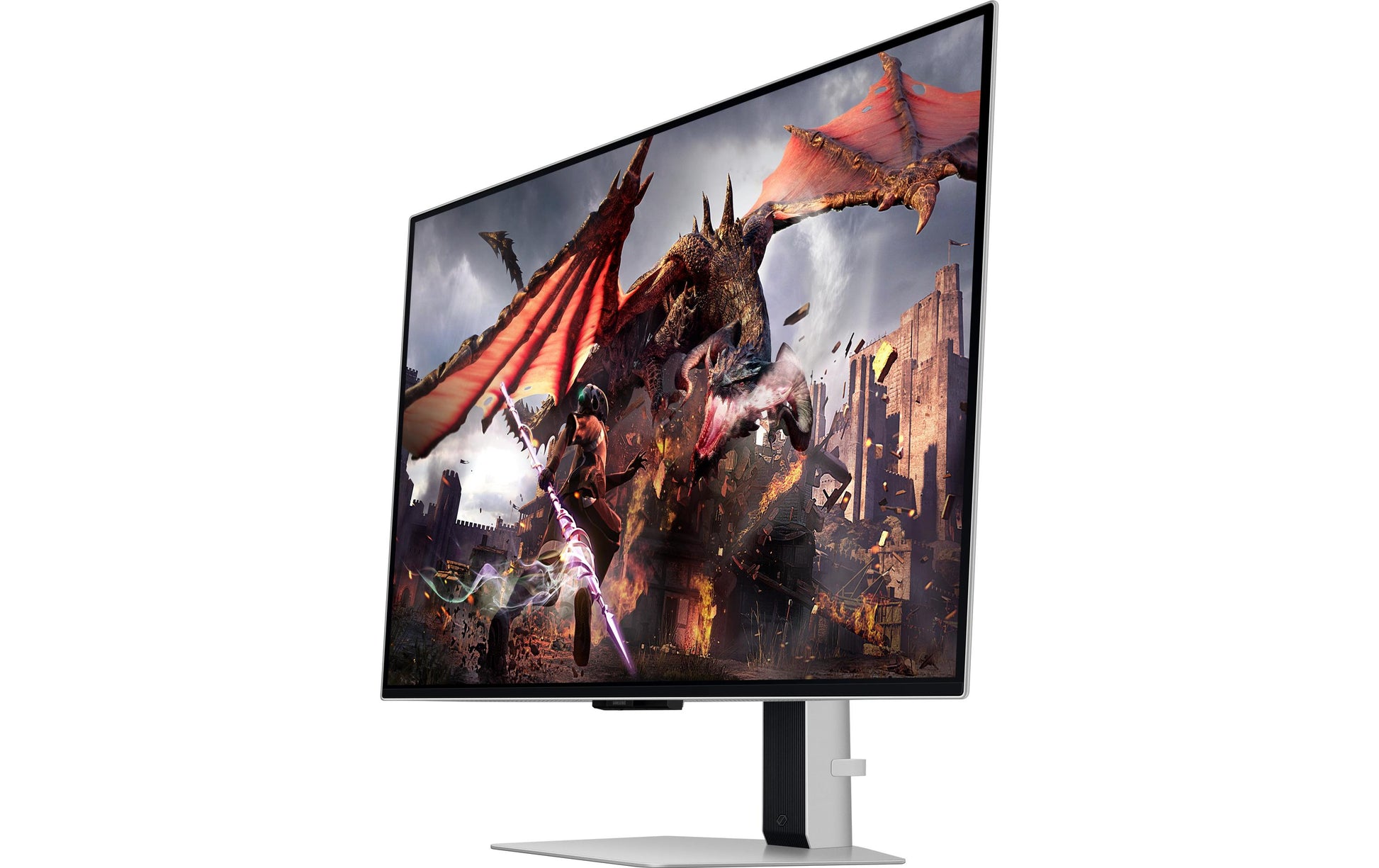 Samsung LS32DG800SUXEN – Monitor, 32", OLED, 240 Hz, 250 cd/m², FreeSync Premium Pro, VESA 100 × 100, Schwarz