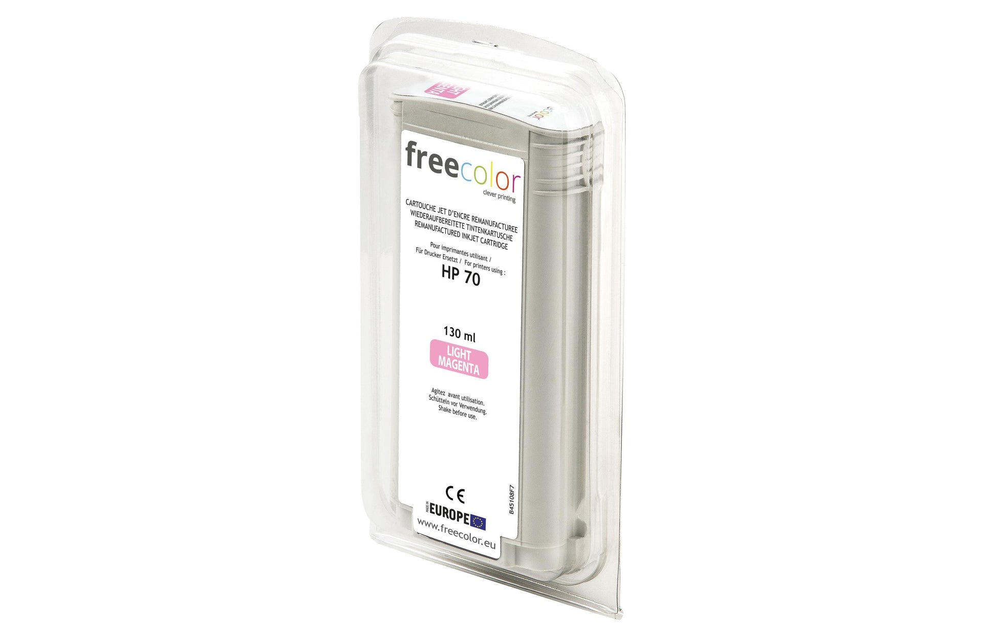 Freecolor Tintenpatrone Light Magenta, 130 ml, Kompatibel