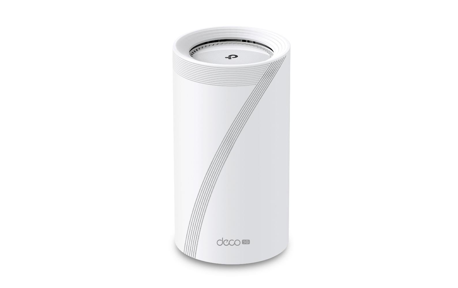 TP-Link Deco BE65 Mesh-Set – Wi-Fi 7 (802.11be), Tri-Band (2,4/5/6 GHz), bis zu 11 Gbit/s, je 4× LAN