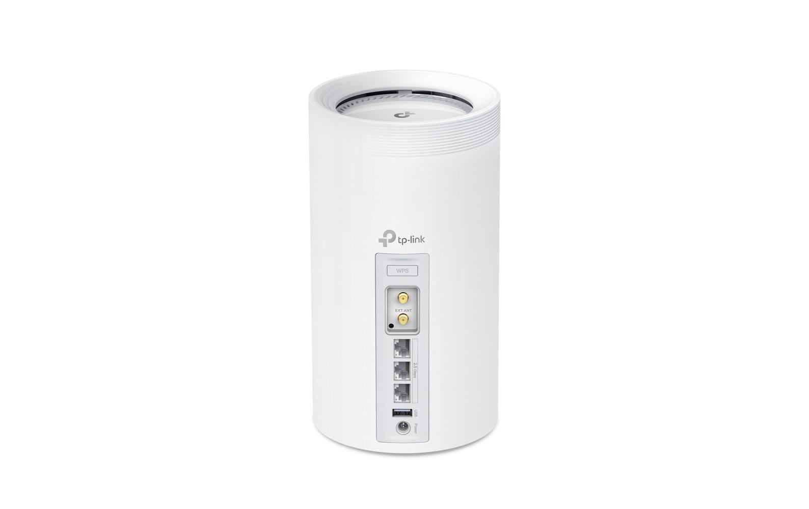 TP-Link Deco BE65 Mesh-Set – Wi-Fi 7 (802.11be), Tri-Band (2,4/5/6 GHz), bis zu 11 Gbit/s, je 4× LAN