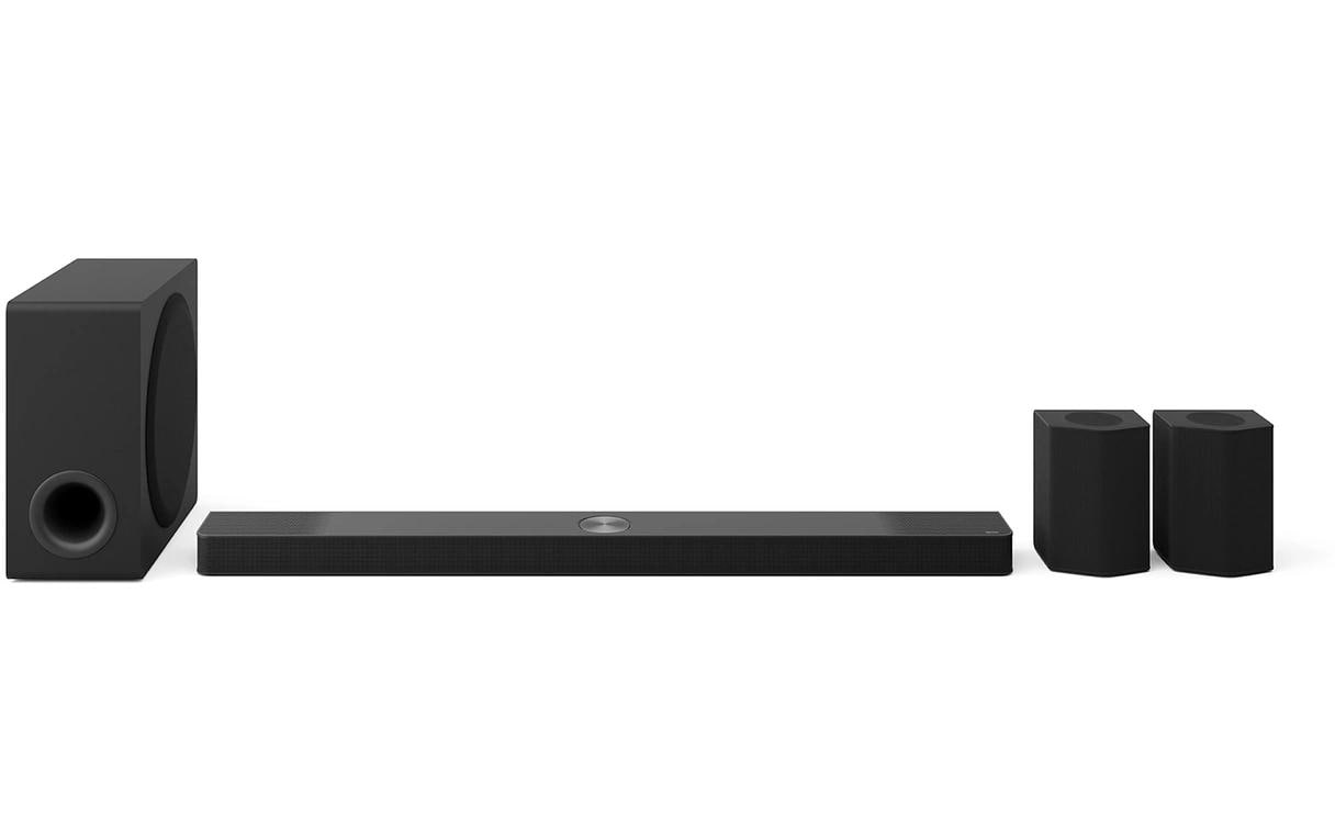 LG DS95TR – Soundbar mit kabellosem Subwoofer – 9.1.5, 810 W, HDMI eARC, Schwarz