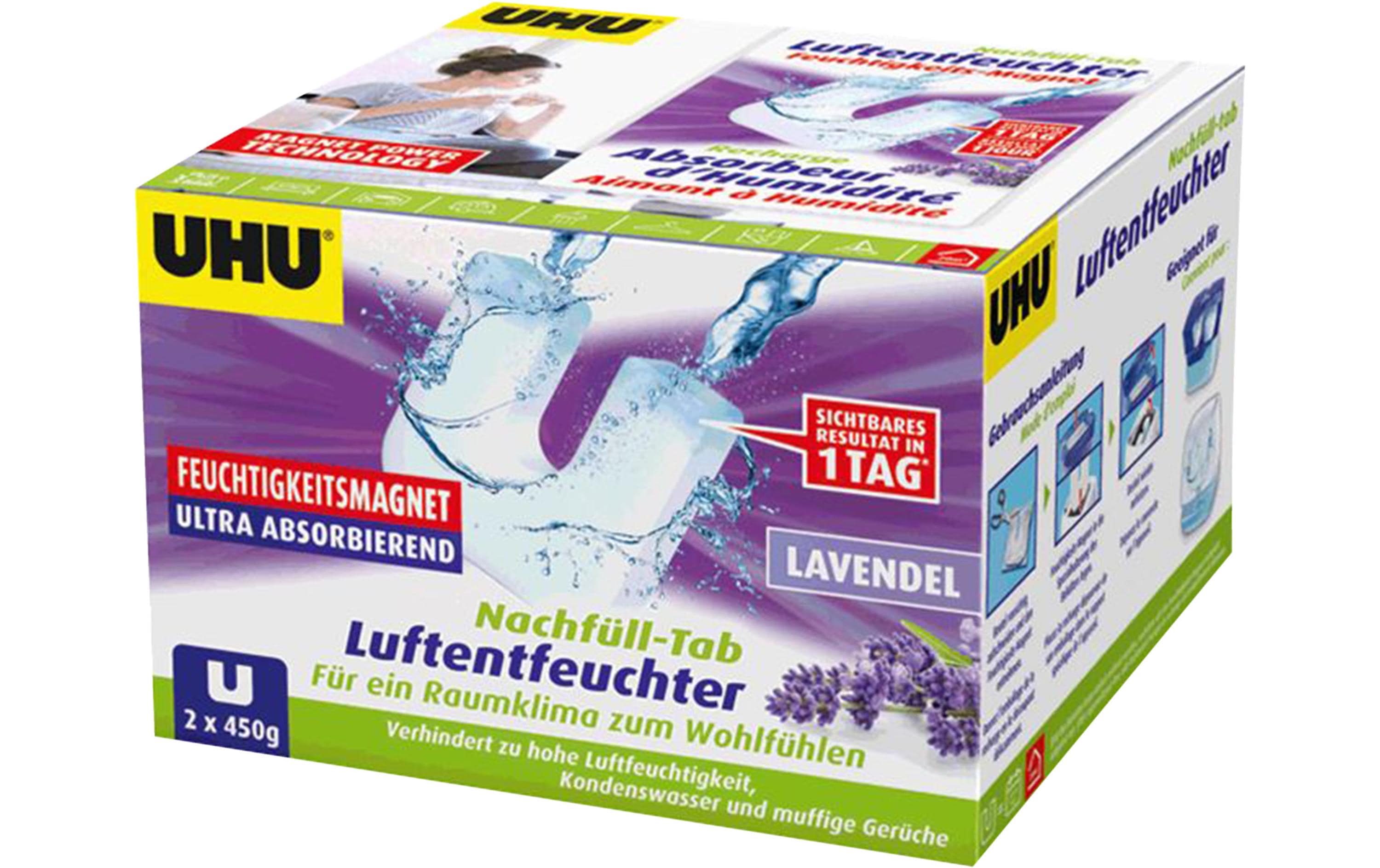 UHU Nachfüllpack Lavendel – 2×450 g