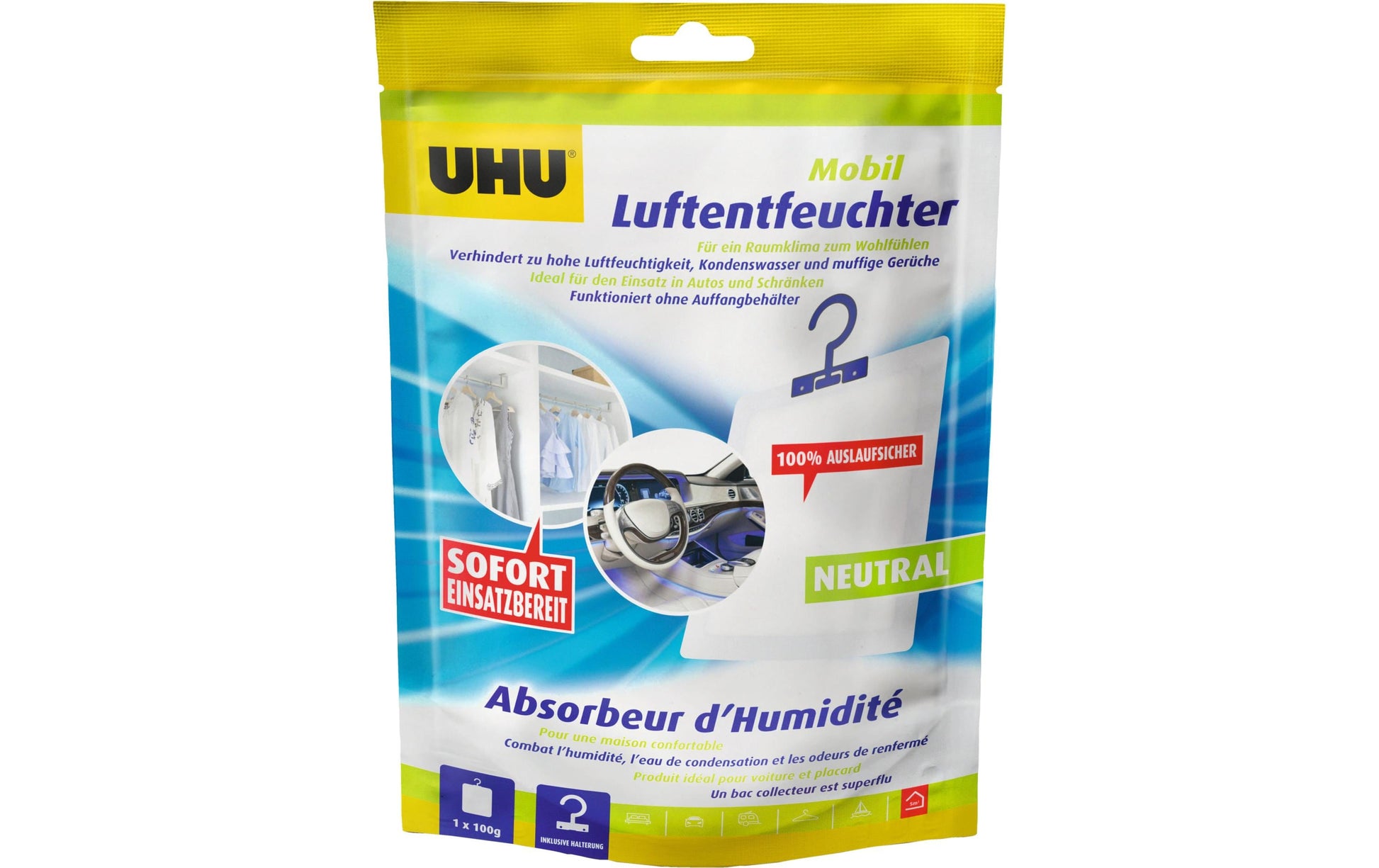 UHU Passiver Entfeuchter – 100 g