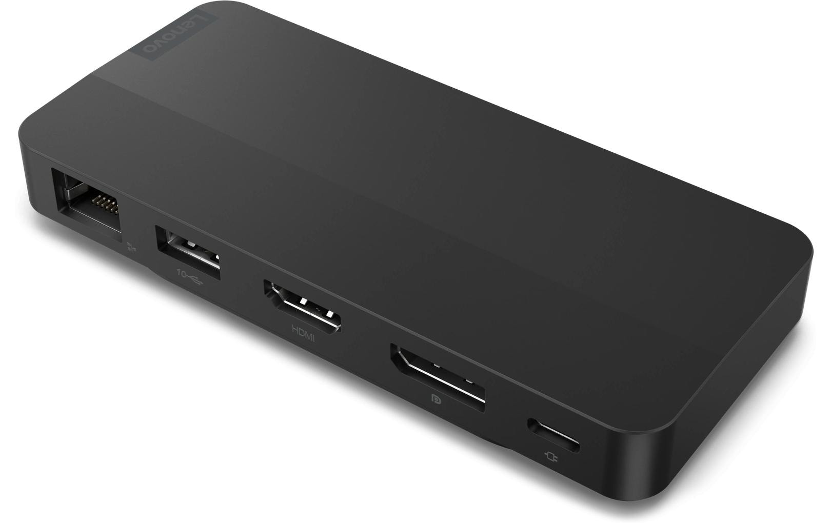 Lenovo 40B90100CH Dockingstation – USB-C, 1× DP, 1× HDMI, 1× USB-A, 2× USB-C, 100 W PD, GbE, für Windows 10/11