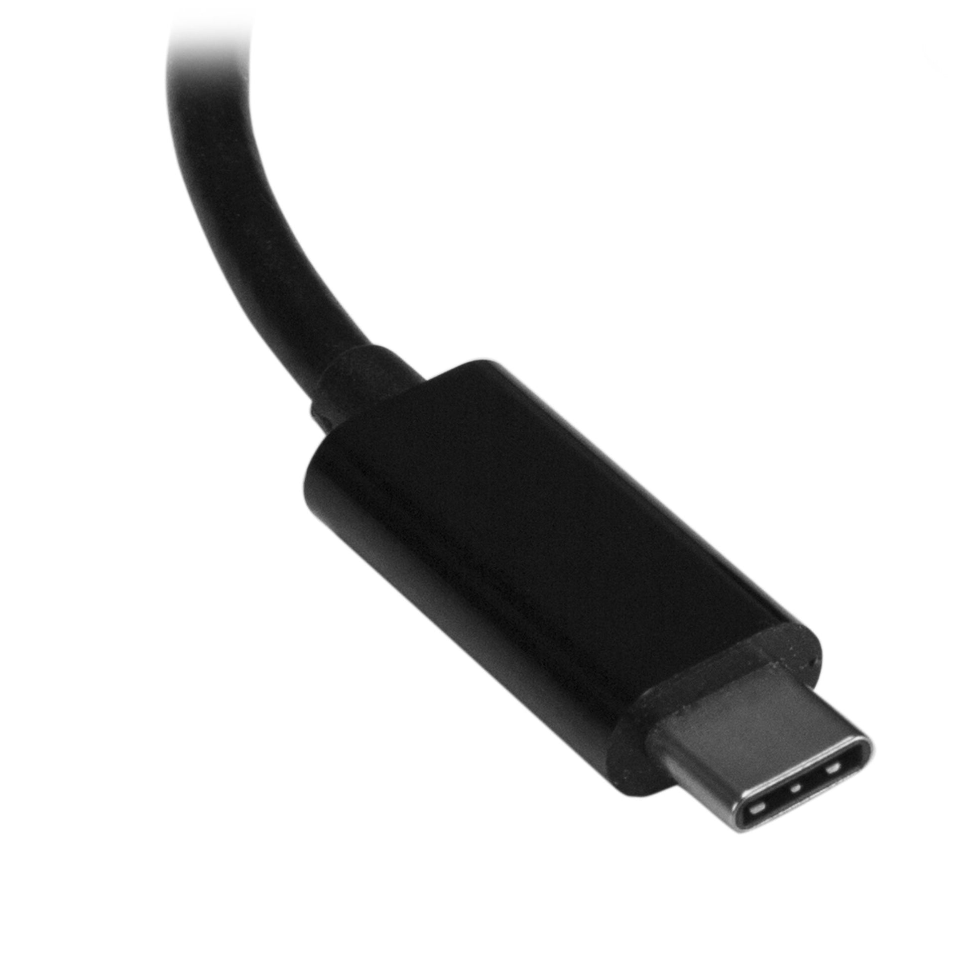 StarTech.com USB-C auf DisplayPort Kabel DP 1.4 4K 60 Hz – 0,14 m – für Thunderbolt 3 und USB-C Geräte