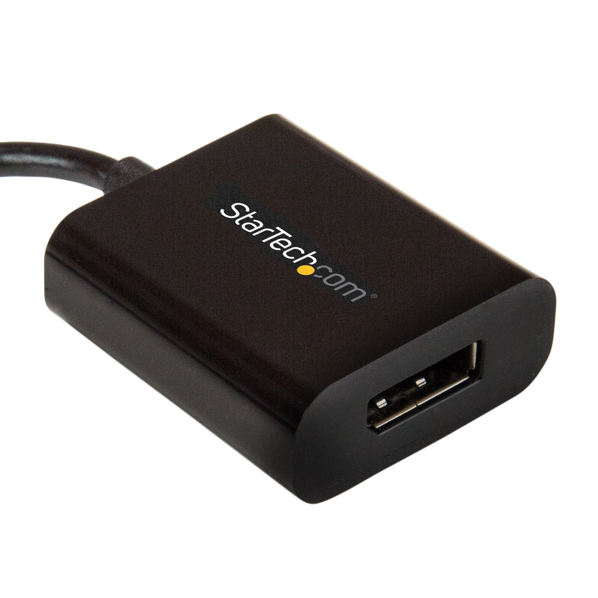 StarTech.com USB-C auf DisplayPort Kabel DP 1.4 4K 60 Hz – 0,14 m – für Thunderbolt 3 und USB-C Geräte