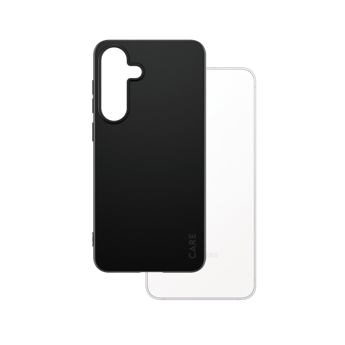 PanzerGlass Backcover CARE – für Samsung Galaxy S25 FE – schwarz