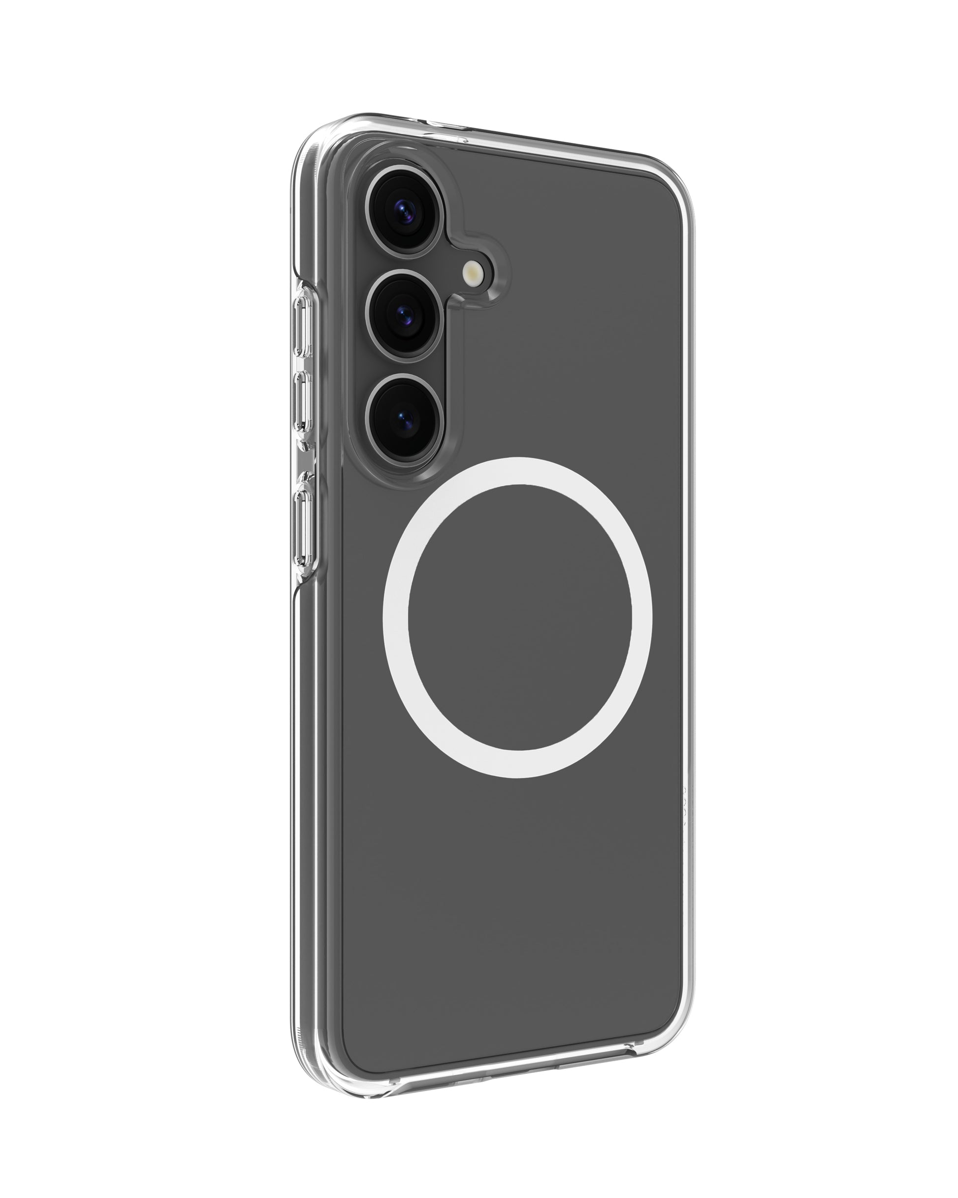 dbramante1928 Iceland Pro Qi2 Backcover – für Samsung Galaxy S25, Kunststoff, Transparent, bis 3 m sturzsicher