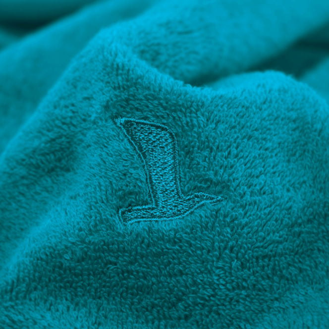 Möve Saunatuch Superwuschel – 80 × 200 cm, Blaugrün, 100% Baumwolle, 550 g/m²