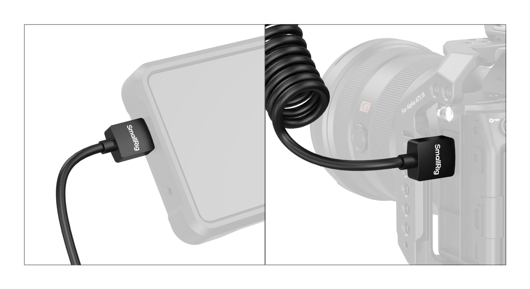 SmallRig HDMI Kabel HDMI 2.0 4K 60 Hz – 1,2 m