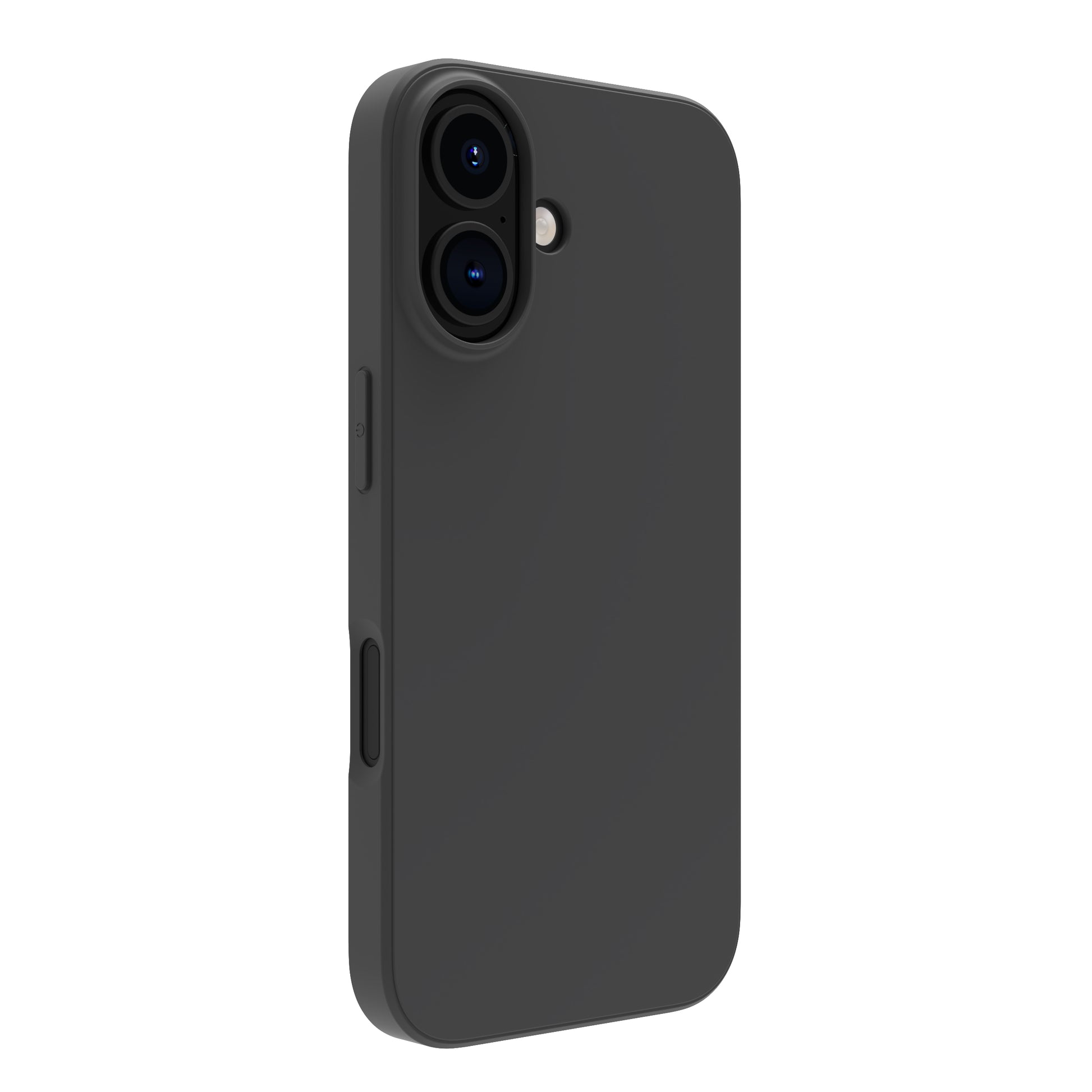 dbramante1928 Backcover – für Apple iPhone 16, Recycling-Kunststoff, Night Black