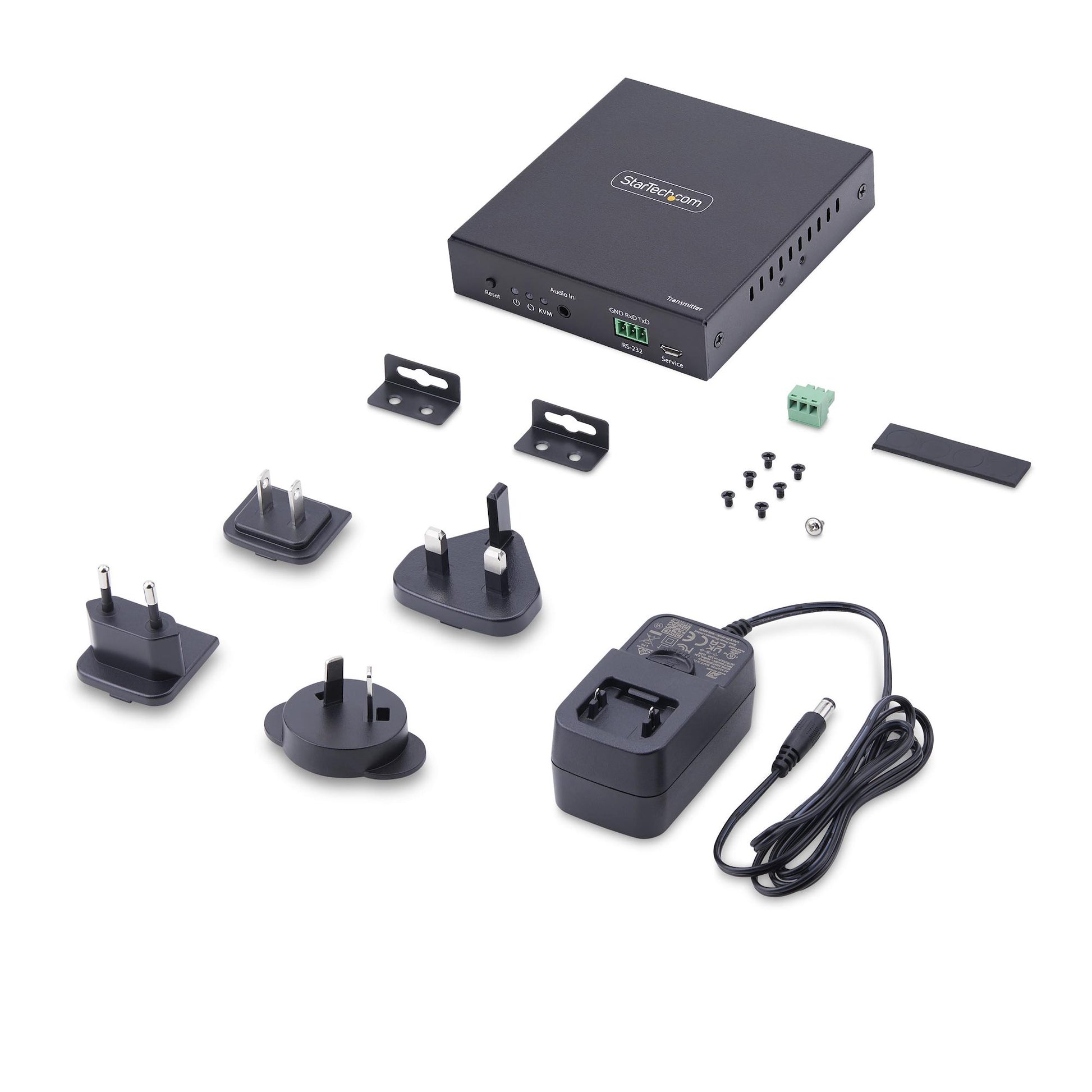 StarTech.com KVM-Extender – HDMI – 4K @ 60 Hz, Sender, Schwarz