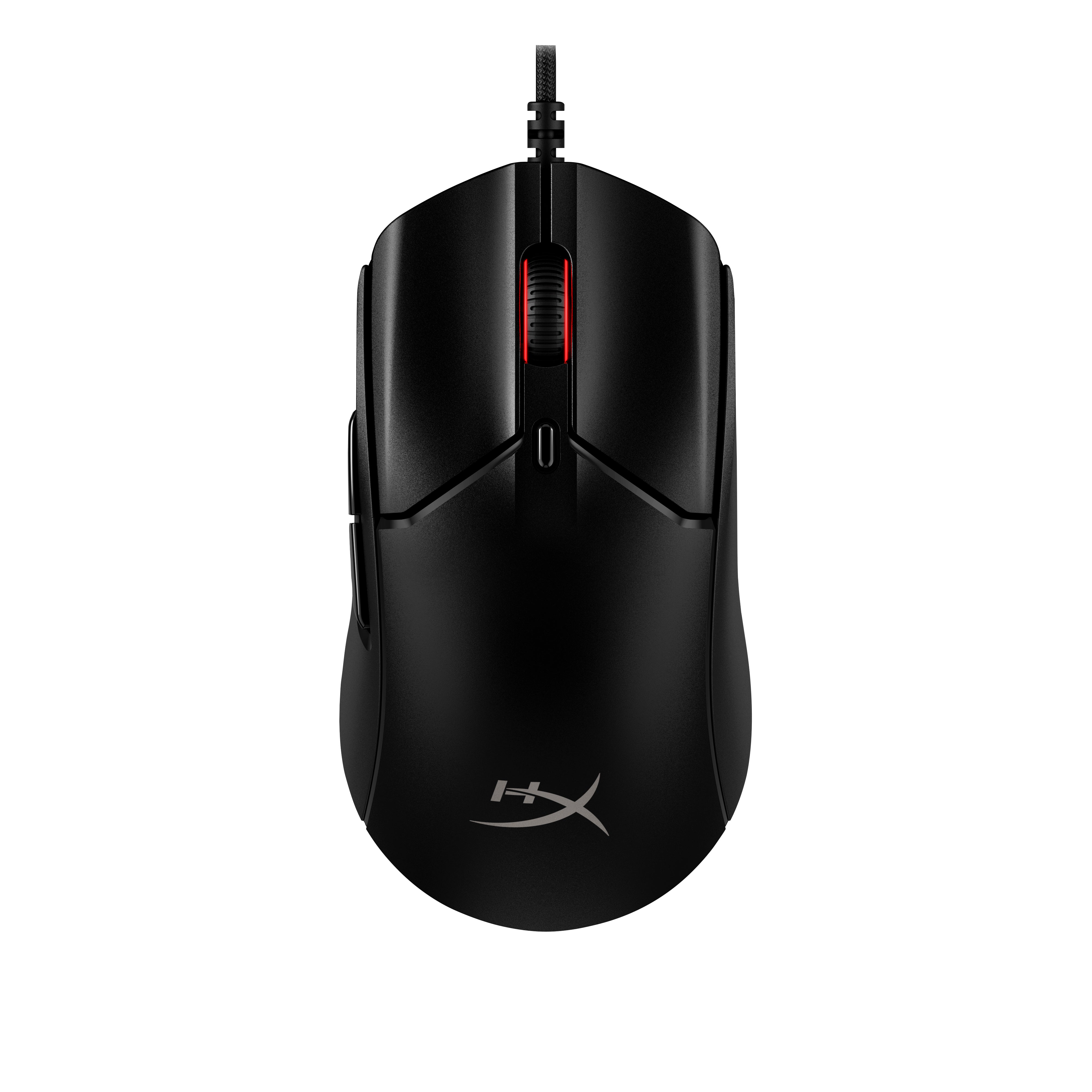 HyperX Pulsefire Haste 2 Gaming-Maus – Verkabelt, 6 Tasten, Rechtshänder, Beleuchtung, Schwarz
