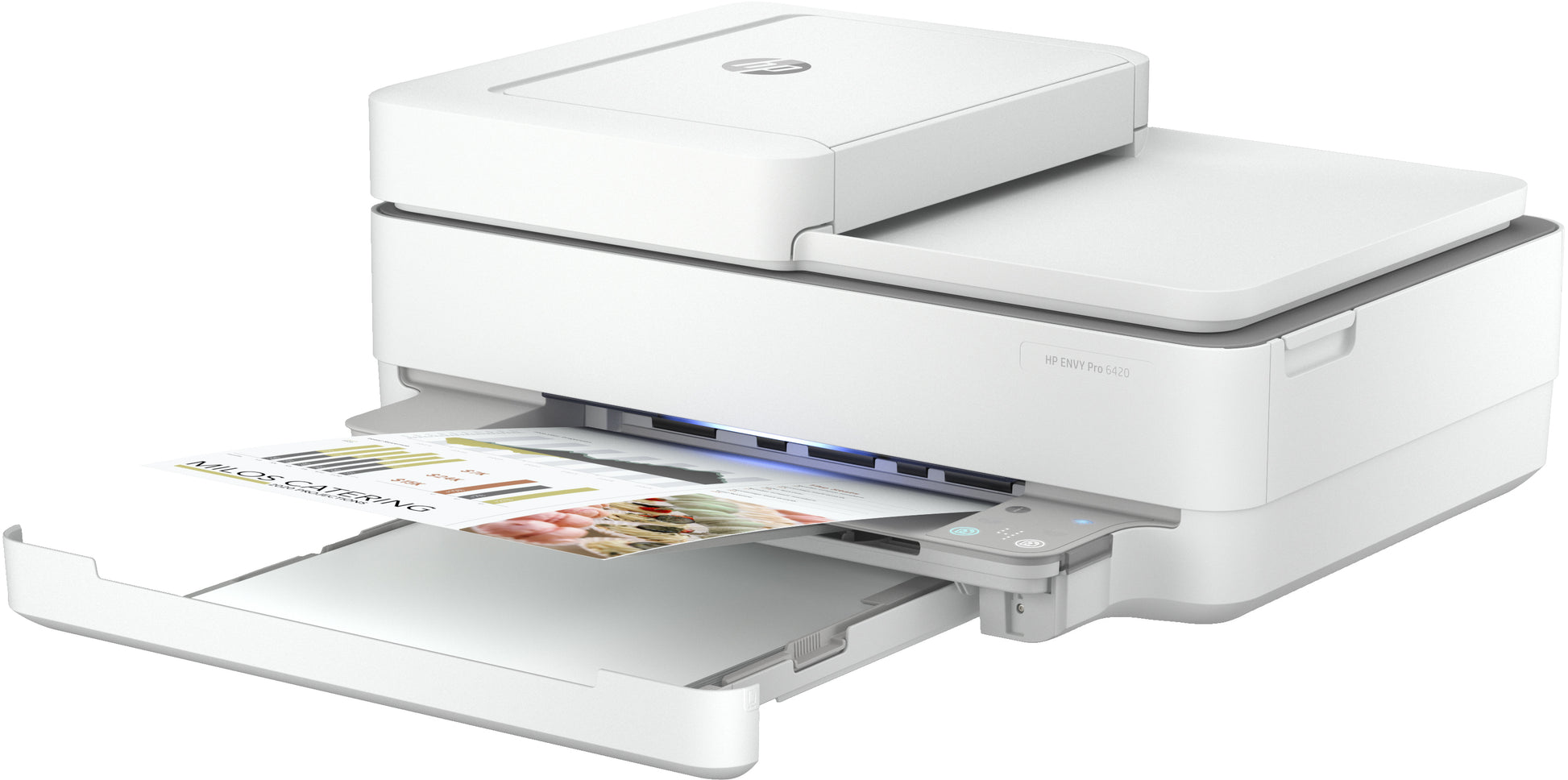 HP ENVY Pro 6420 – Farbtintenstrahl-Multifunktionsdrucker, A4, 4-in-1, Duplex, ADF, WLAN, AirPrint, Mopria
