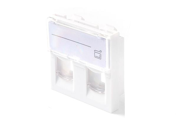 Lanview LKS830 Keystone-Modul RJ45, 45×45 mm