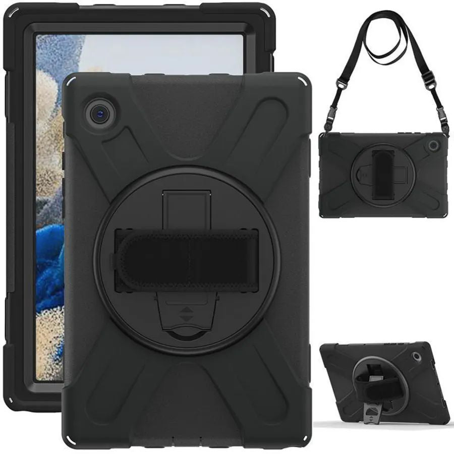 eSTUFF Tablet-Hülle für Galaxy Tab A8 10,5" – Schwarz