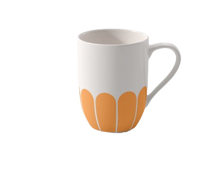 Villeroy & Boch Fleur Soleil Henkelbecher – Spülmaschinenfest, Gelb