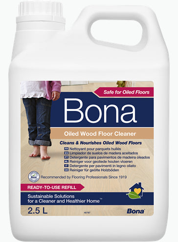 Bona Bodenreiniger Nachfüllpack für Parkett – 2,5 l