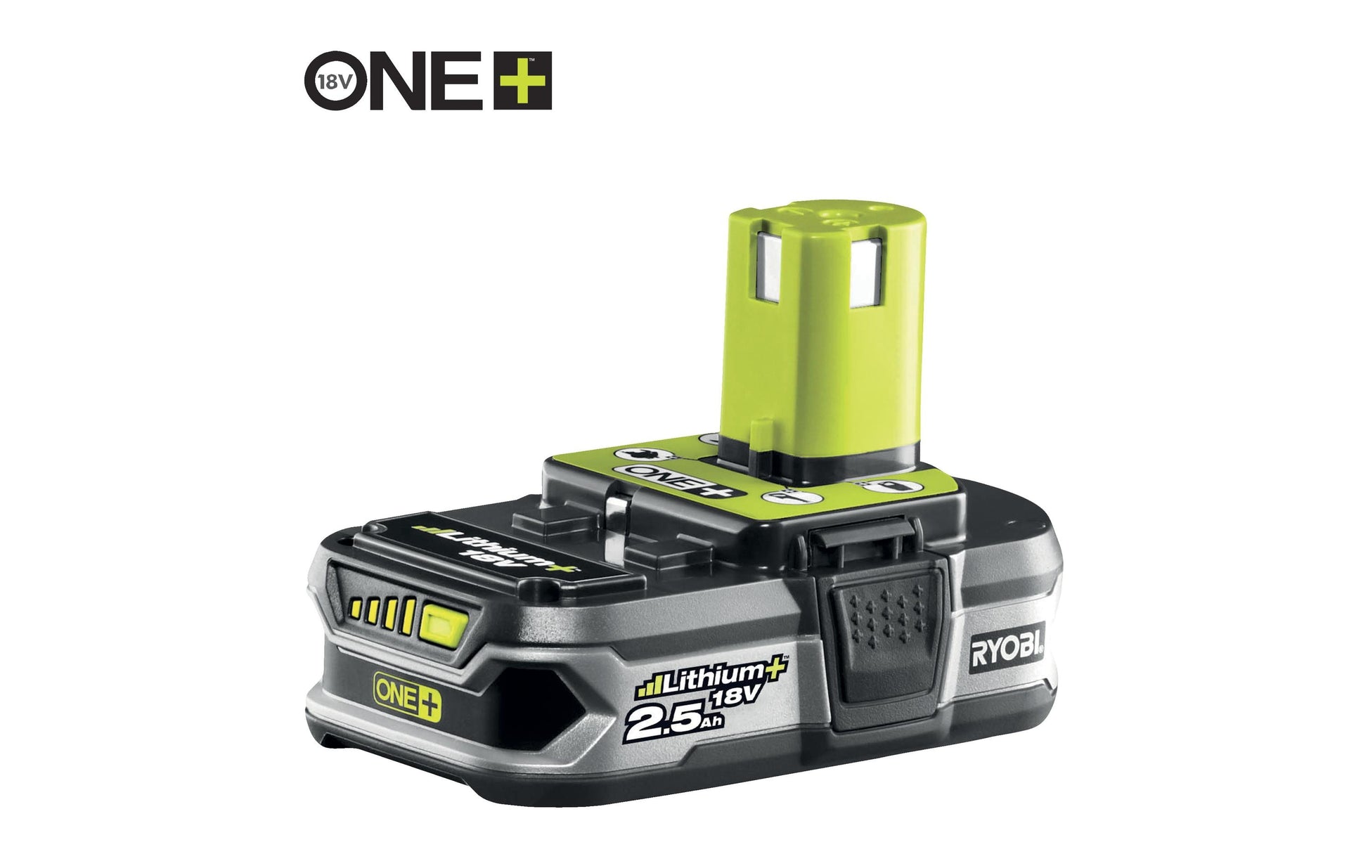 Ryobi ONE+ RC18120-125 Akku-Starterset 18 V 2,5 Ah (45 Wh) – mit Ladegerät