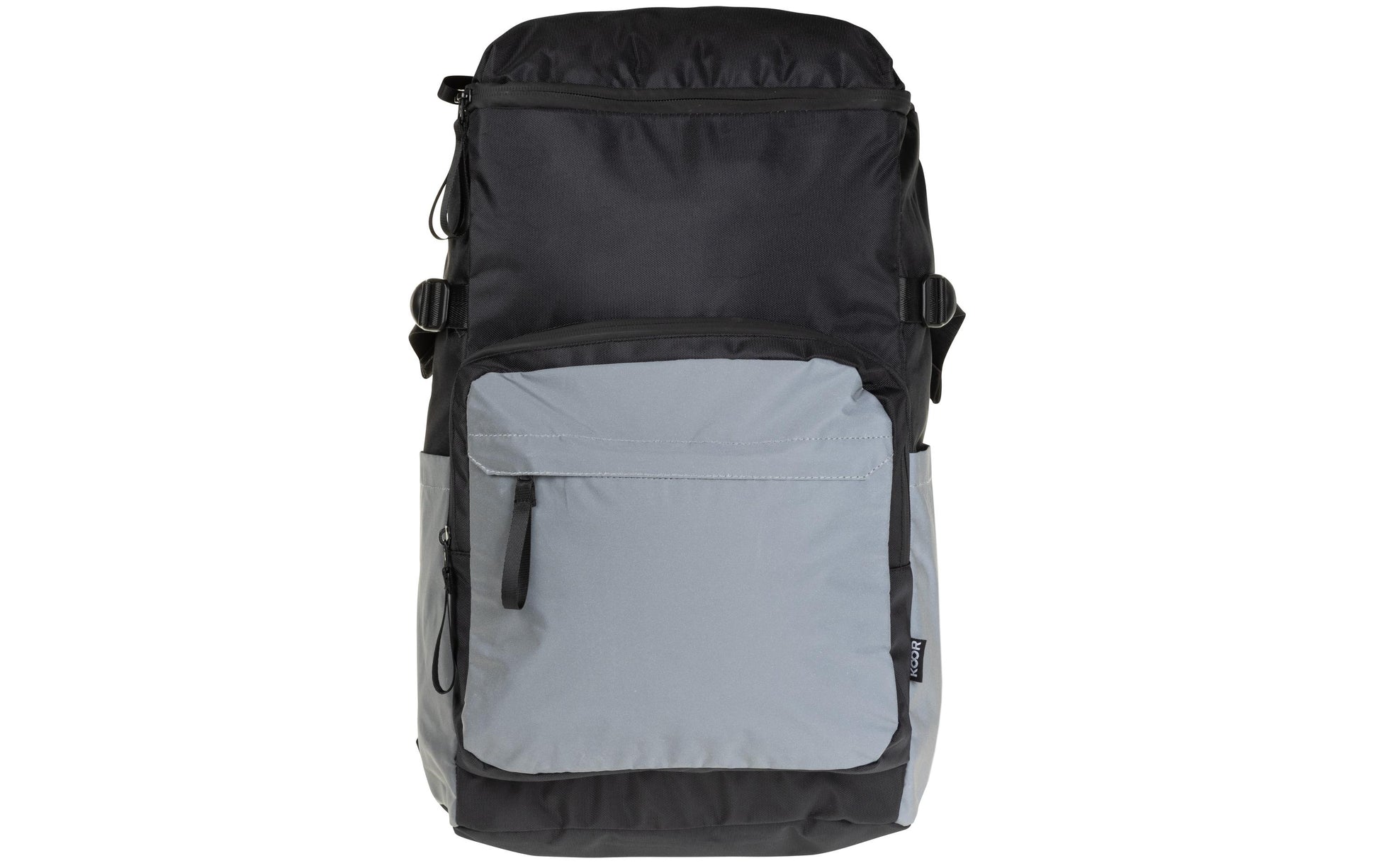 KOOR Notebook-Rucksack VeedI Reflective – Polyester – Schwarz, 300 × 450 × 170 mm