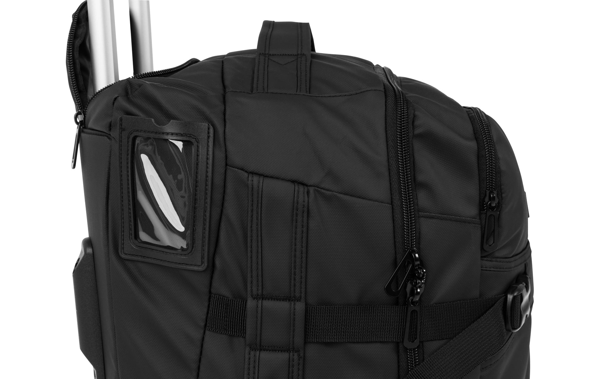 KOOR Handgepäck-Trolley JIIBS 50 – 50 l, Weichschale rPET, 2 Rollen, Schwarz, 32 × 55 × 24 cm