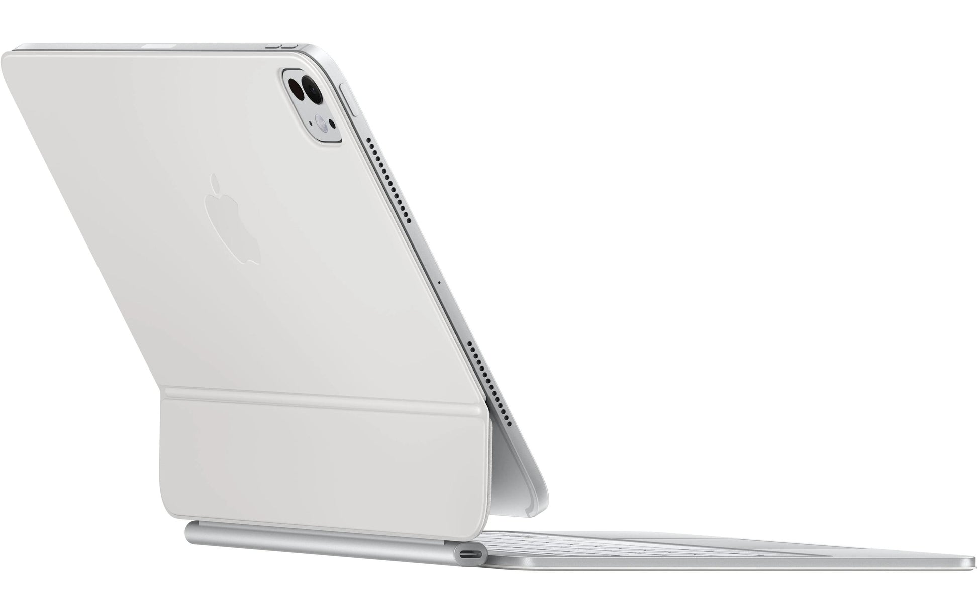 Apple Magic Keyboard – Tastatur, CH-Layout (DE-CH), beleuchtet, mit Touchpad, weiss – für iPad Pro 11" (M5)