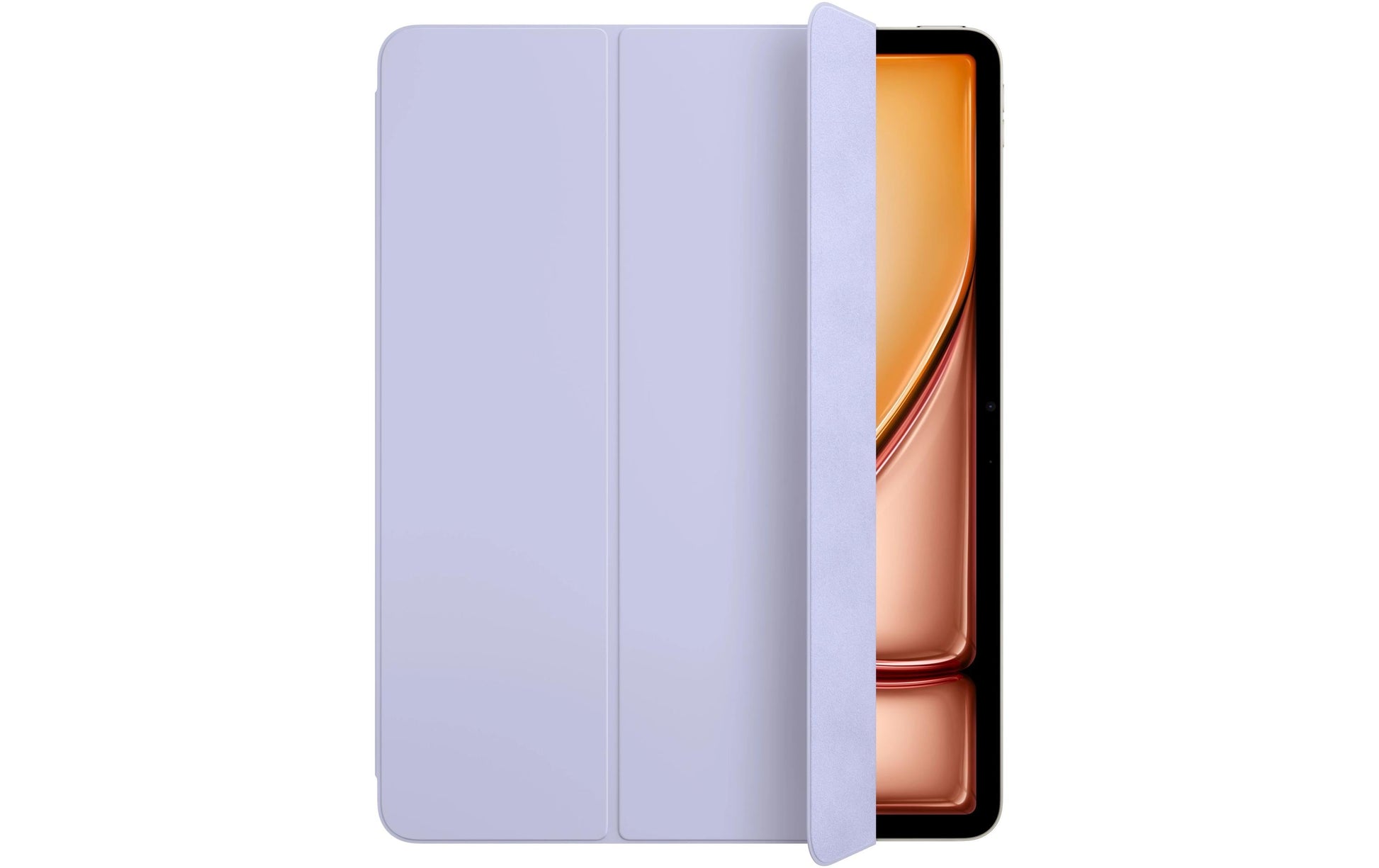 Apple Smart Folio Notebook-Schutzhülle – für iPad Air 13 (M2), 13", PU, Hellviolett