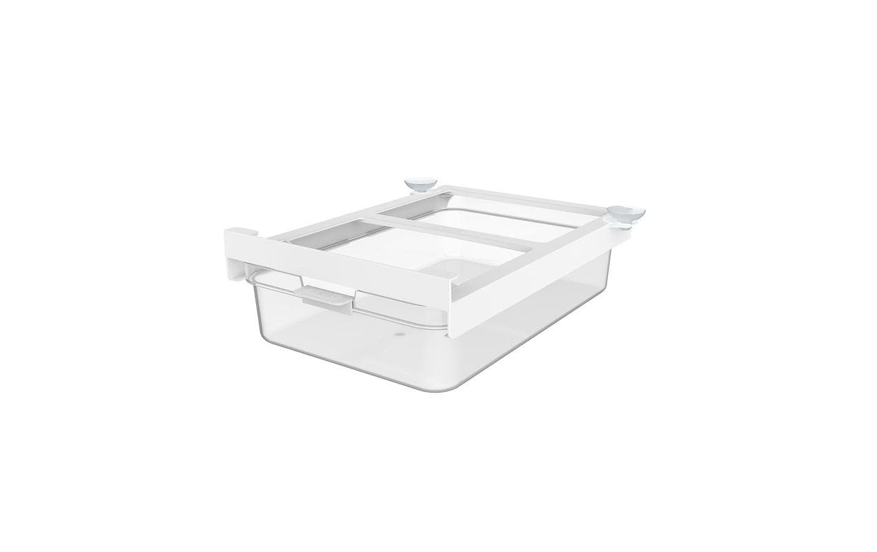 Rotho Vorratsdose 2,6 l, 21,8 × 28,2 × 9,1 cm, Kunststoff (SAN), transparent