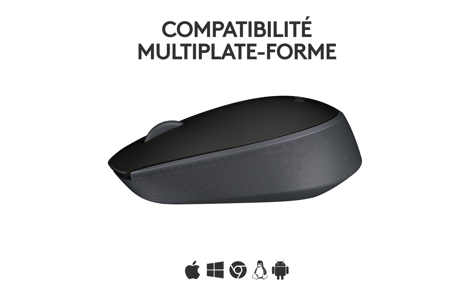 Logitech B170 Maus – kabellos, 2,4 GHz, schwarz