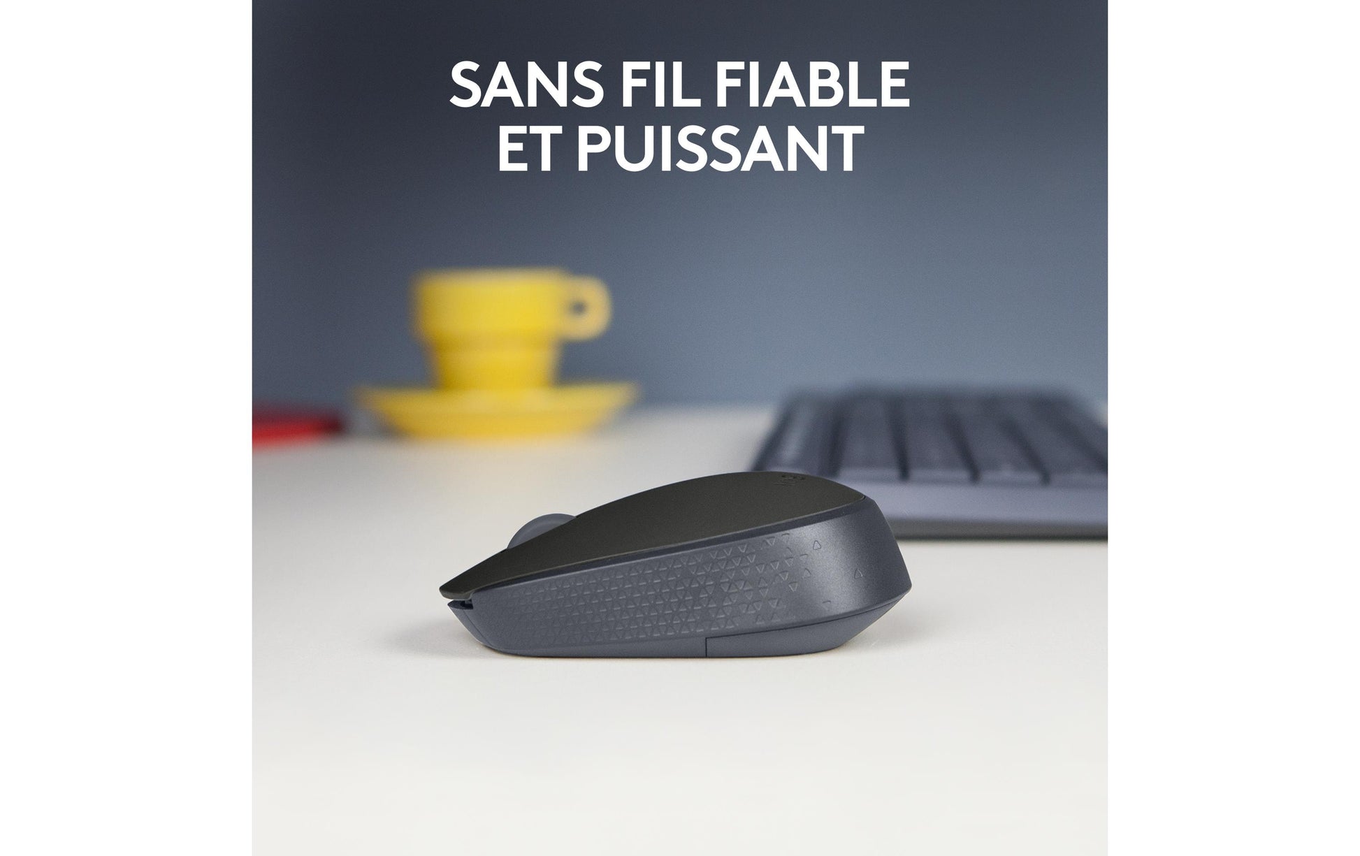 Logitech B170 Maus – kabellos, 2,4 GHz, schwarz