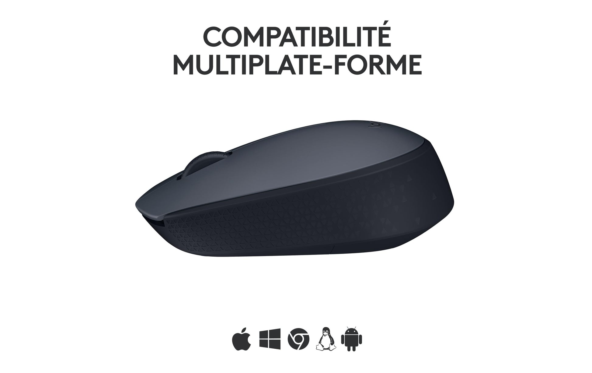 Logitech M170 Maus – kabellos, grau