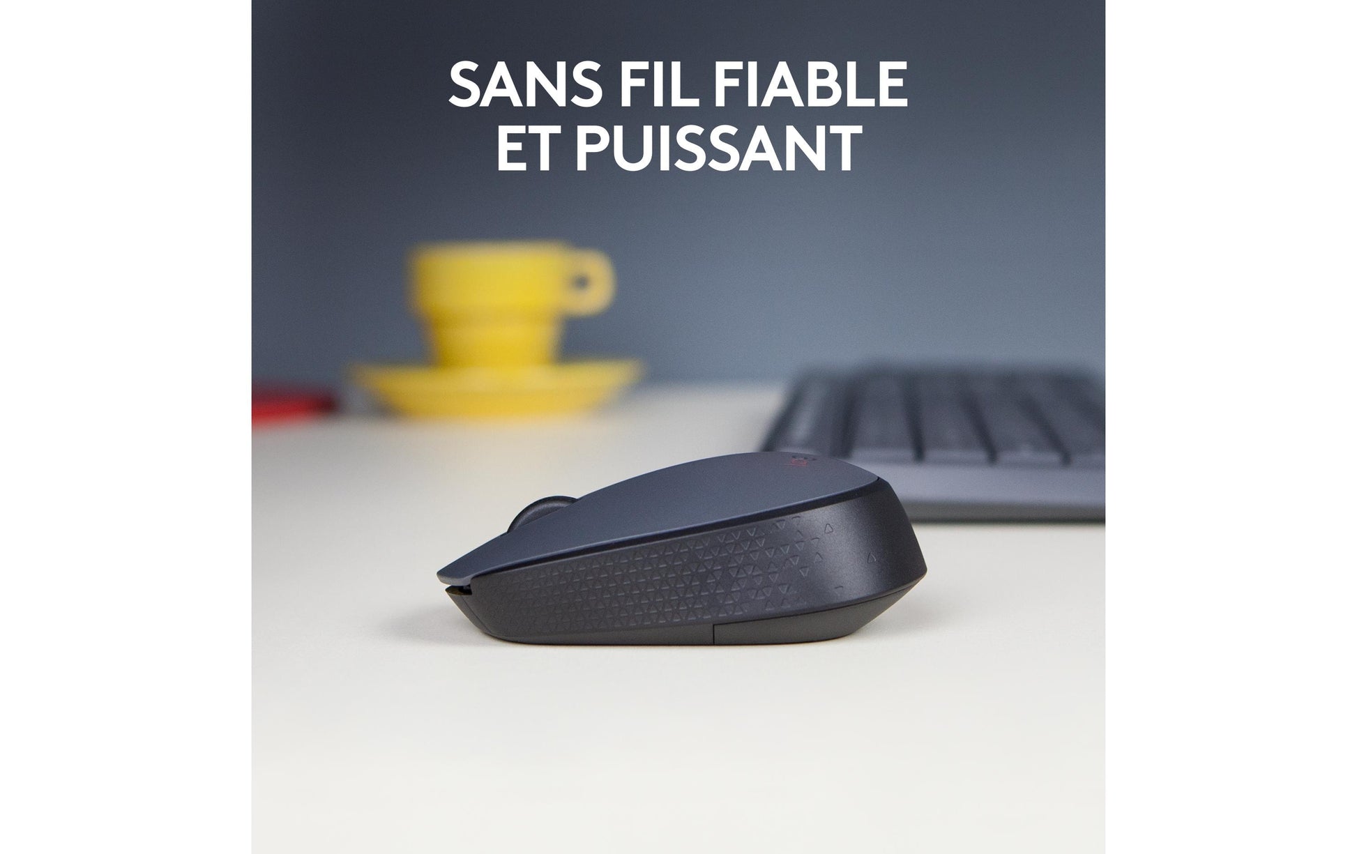 Logitech M170 Maus – kabellos, grau