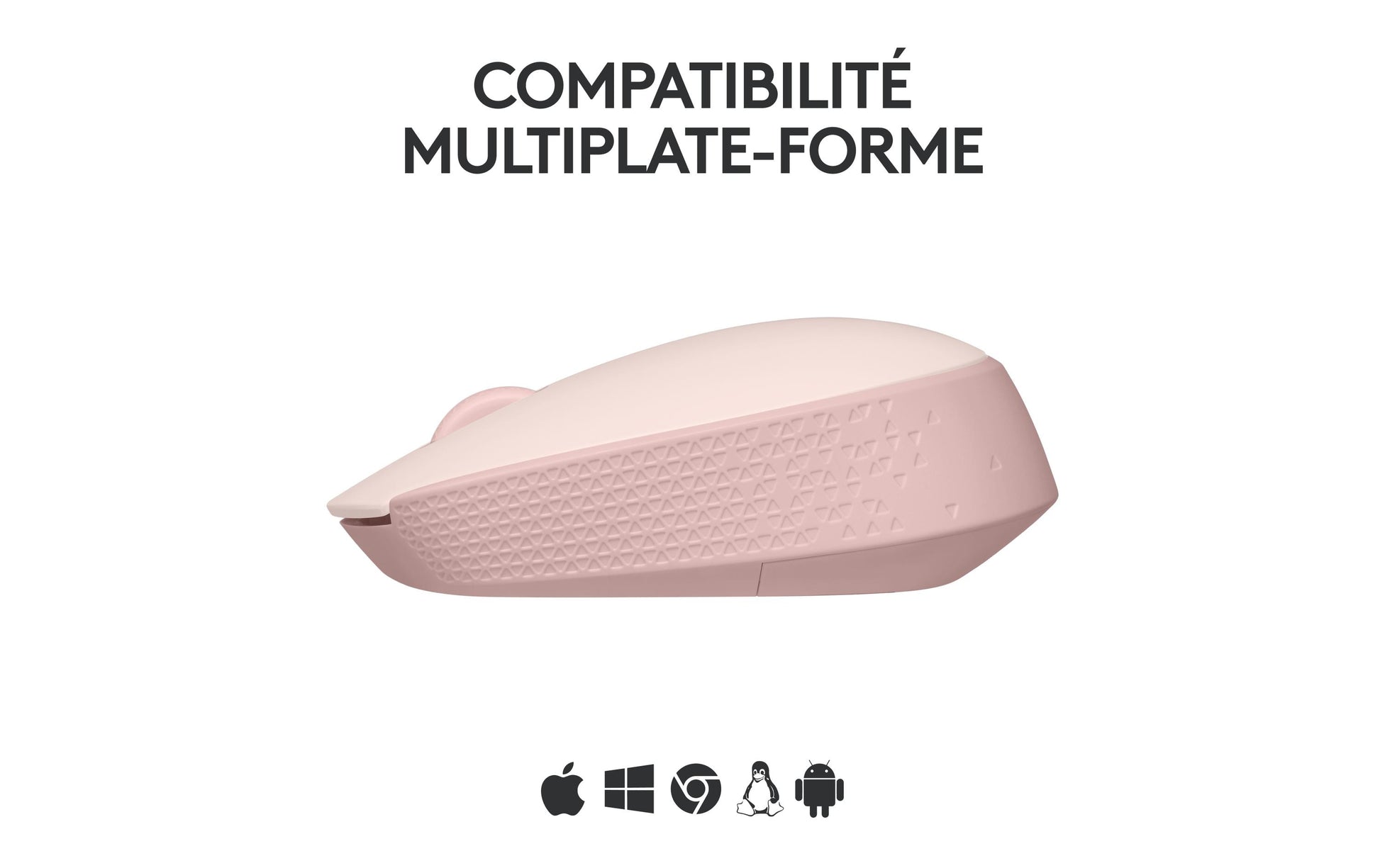 Logitech M171 Maus – kabellos, rosa