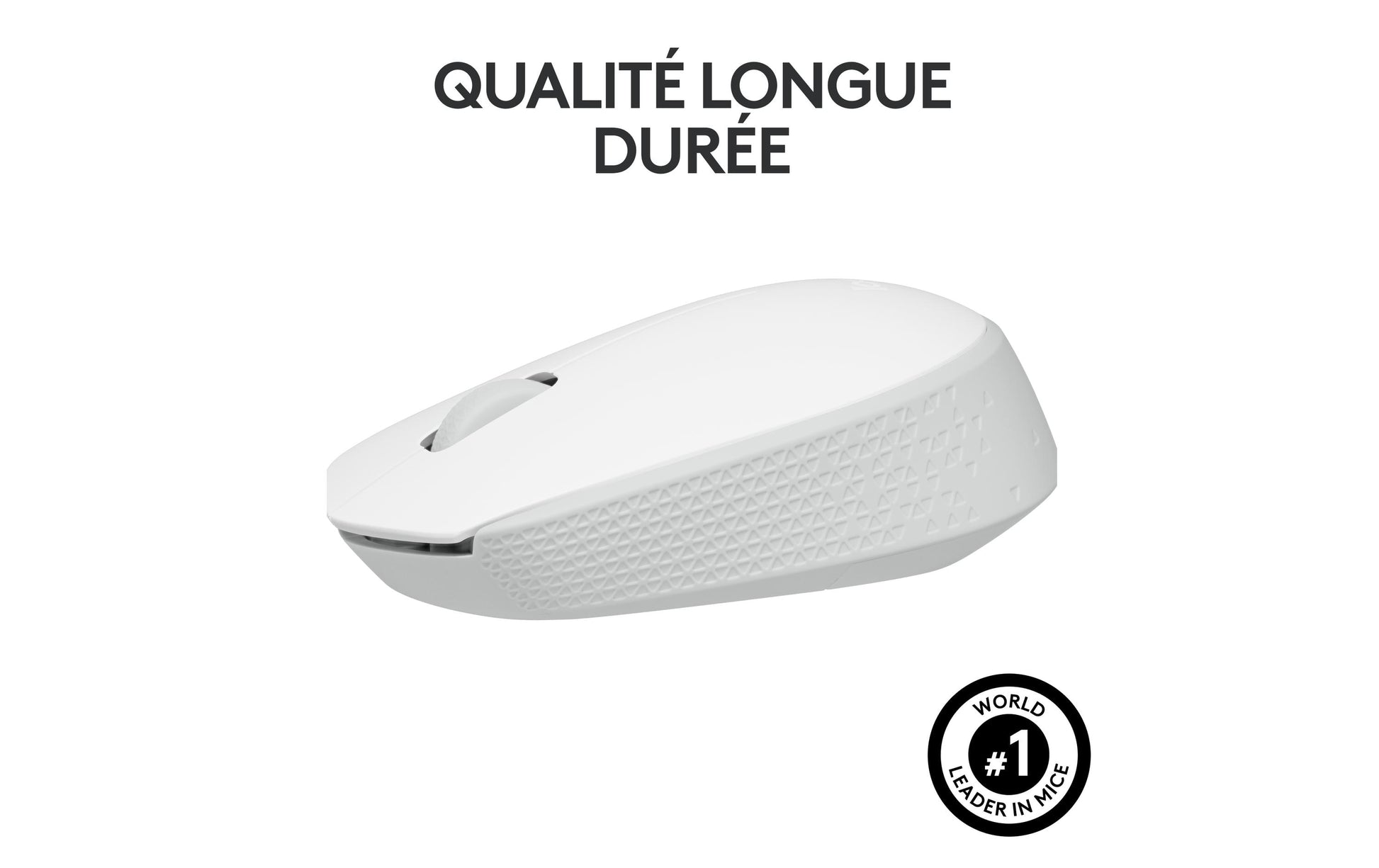 Logitech M171 Maus – Kabellos, Off-white