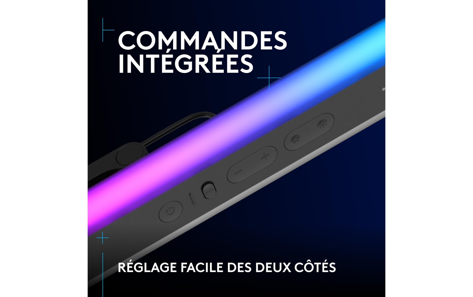 Logitech G Litra Beam LX Streaming-Licht – 400 lm, 2700–6500 K – Graphit
