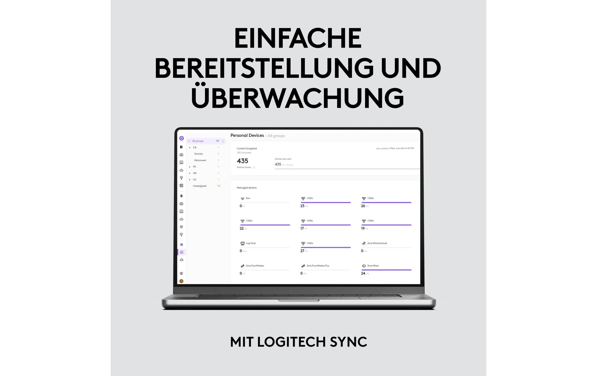 Logitech Brio 105 – Webcam – Full HD 1080p, USB