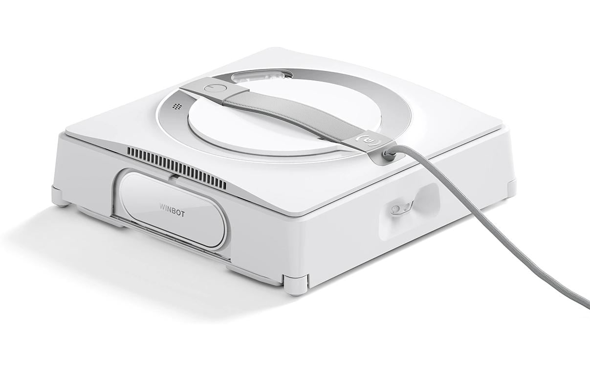 Ecovacs Winbot W2 – Fensterputzroboter – 2600 mAh, min. Fenstergrösse 30 × 40 cm, 63 dB, Weiss