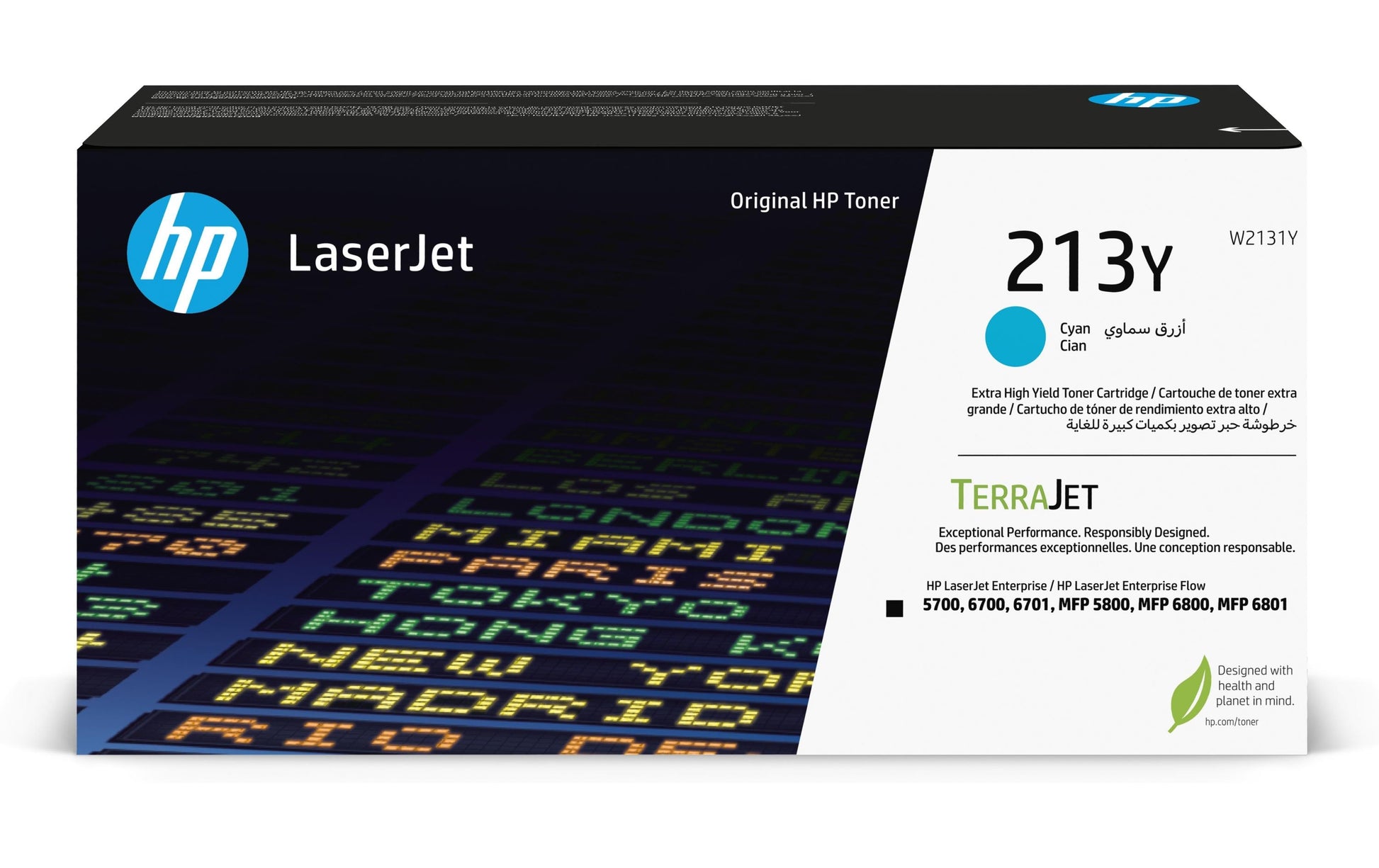 HP Toner 213Y – cyan, 12000 Seiten