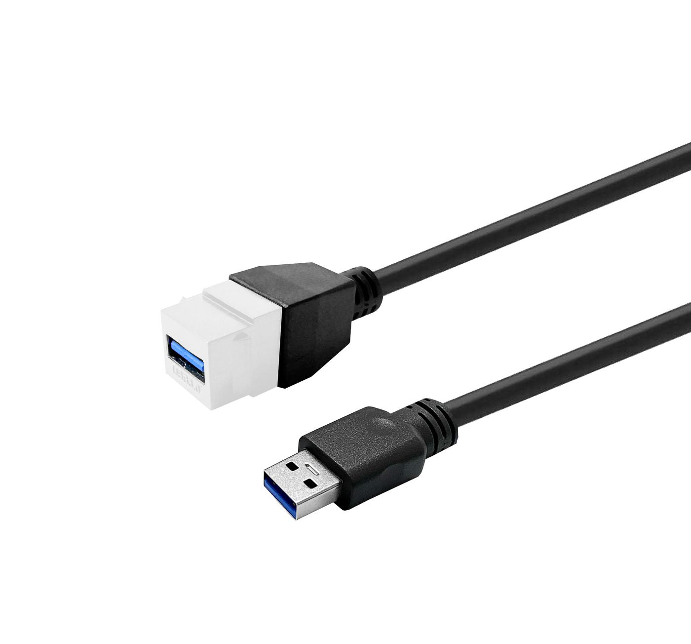 Vivolink USB-Adapter USB-A (Buchse) auf USB-A (Stecker) – USB 3.2 Gen 1 (5 Gbit/s) – Weiss