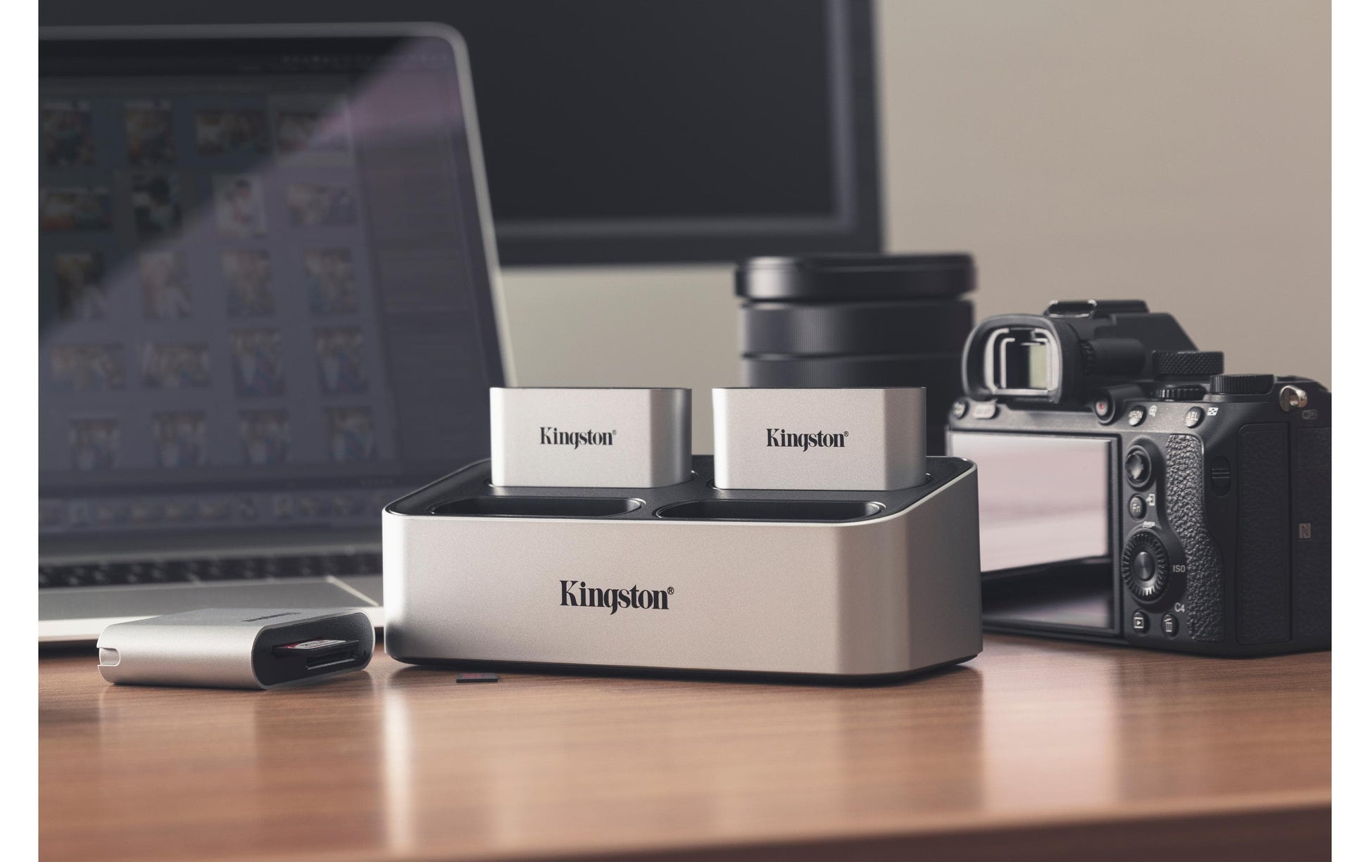 Kingston Technology Workflow 5G USB-Hub – USB-C, 1× USB-A, 5 Gbit/s, für Windows/Mac