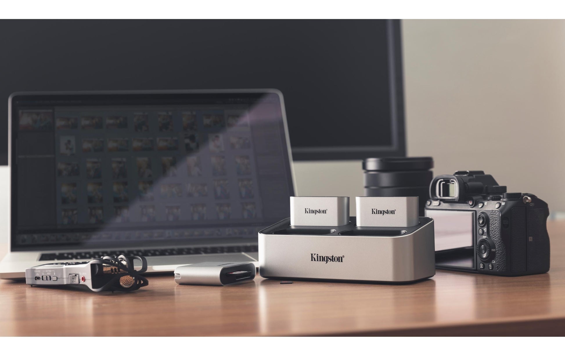 Kingston Technology Workflow 5G USB-Hub – USB-C, 1× USB-A, 5 Gbit/s, für Windows/Mac