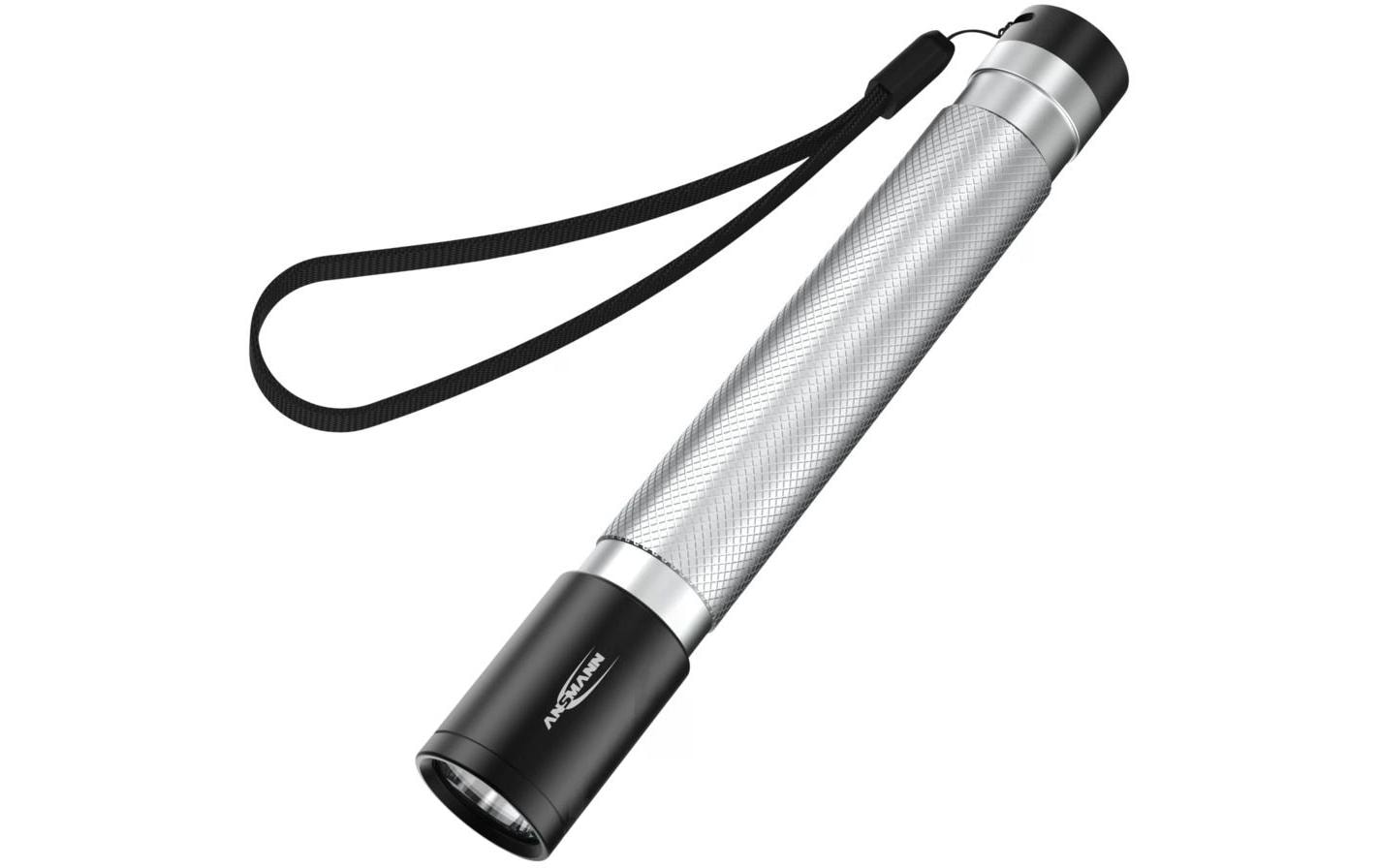 Ansmann Taschenlampe Daily Use 150B – 150 lm, 101 m, IPX4, AA (2× enthalten) – Schwarz