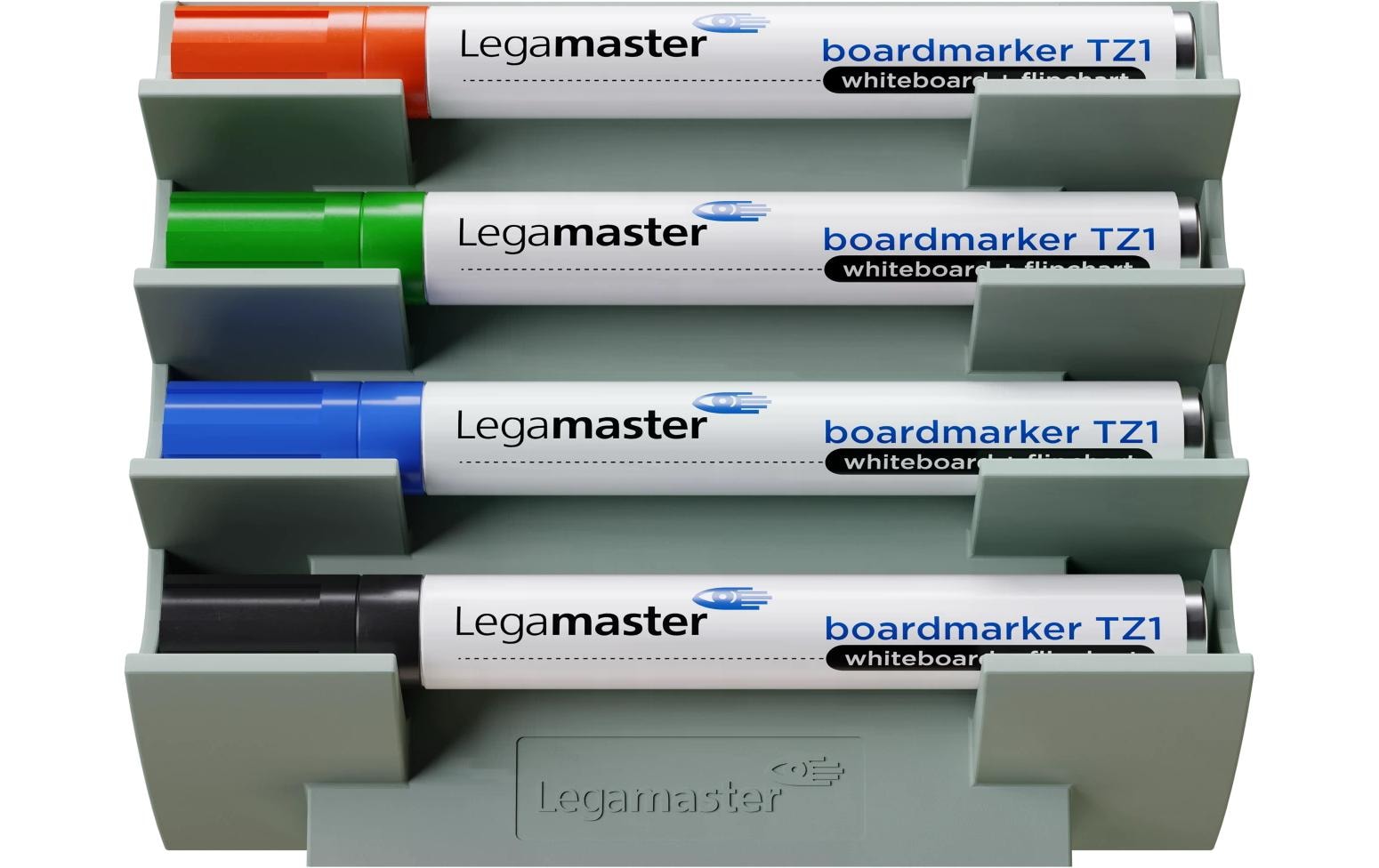 Legamaster Stiftehalter – Kunststoff, graugrün, 154 × 129 × 39 mm