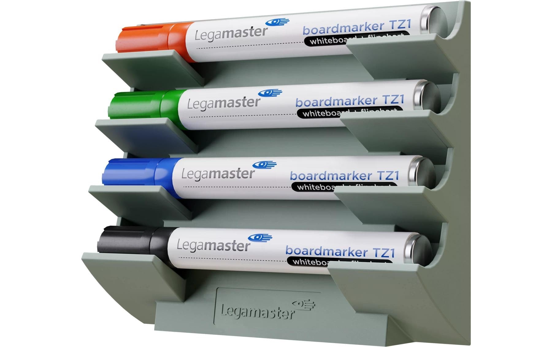 Legamaster Stiftehalter – Kunststoff, graugrün, 154 × 129 × 39 mm