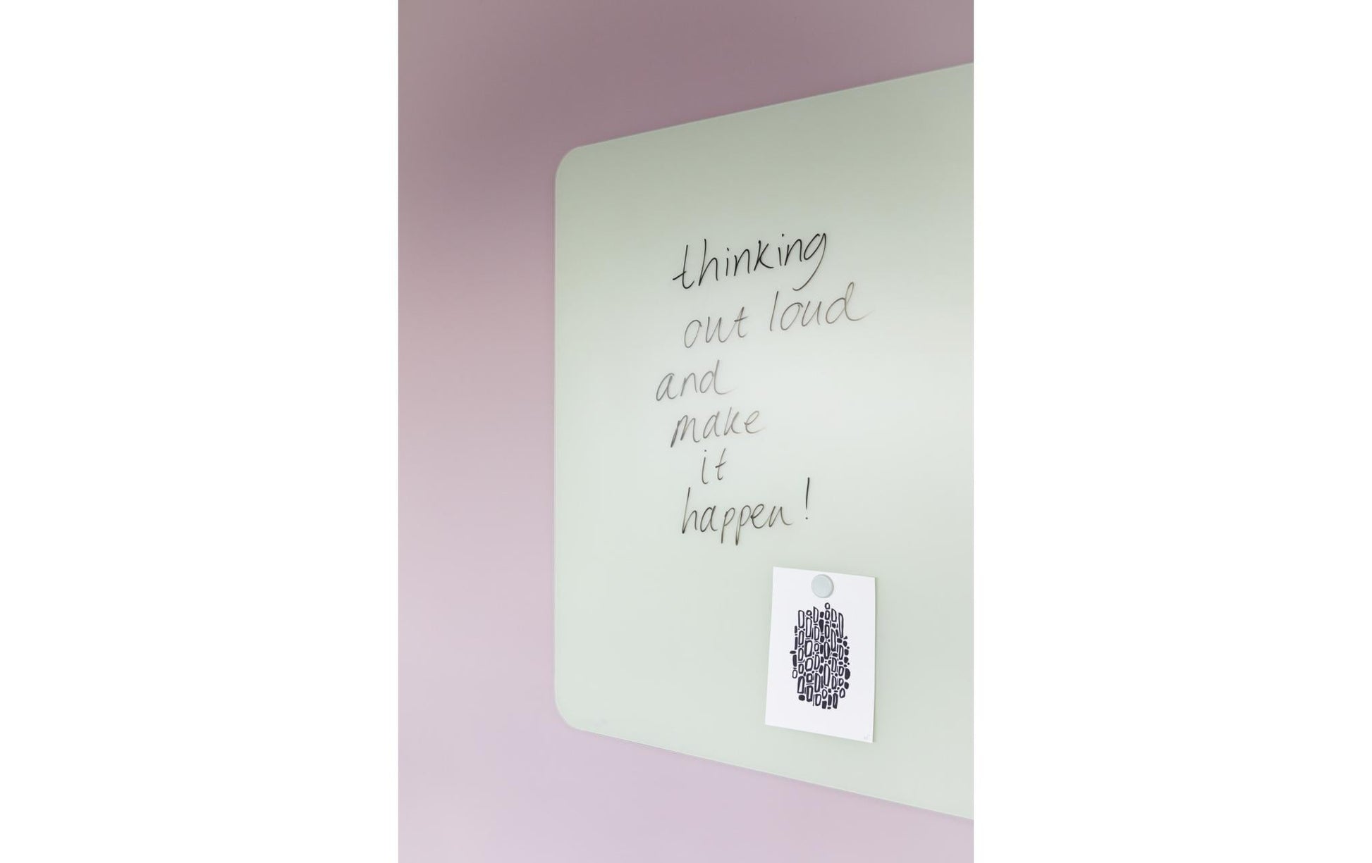 Legamaster Whiteboard – 150 × 100 cm, Glas, magnetisch, Wandmontage, inkl. Magnete, Marker, Montagesatz