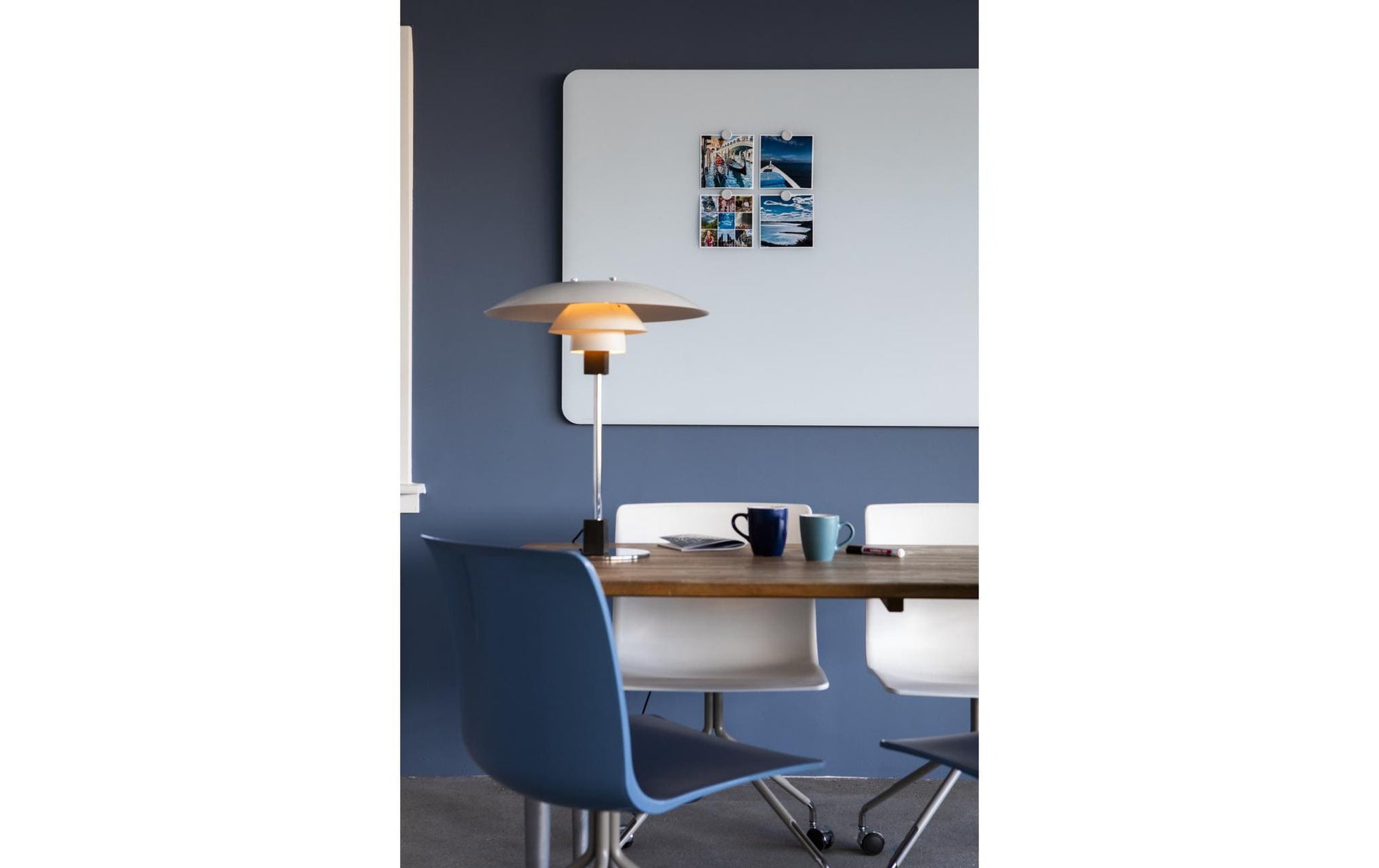 Legamaster Whiteboard – 200 × 100 cm, Glas, magnetisch, Wandmontage, inkl. Magnete, Marker